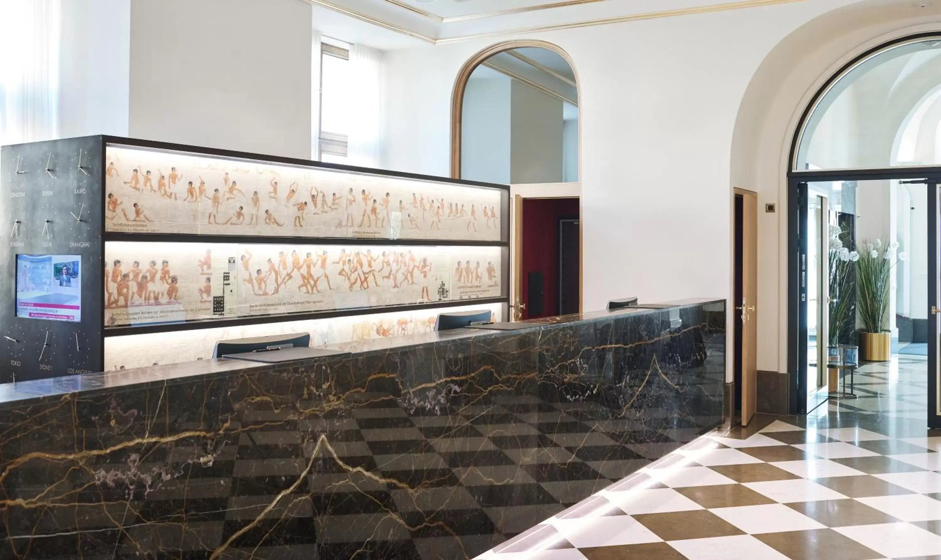 Lobby or reception in Living Hotel De Medici Lobby or reception in Living Hotel De Medici