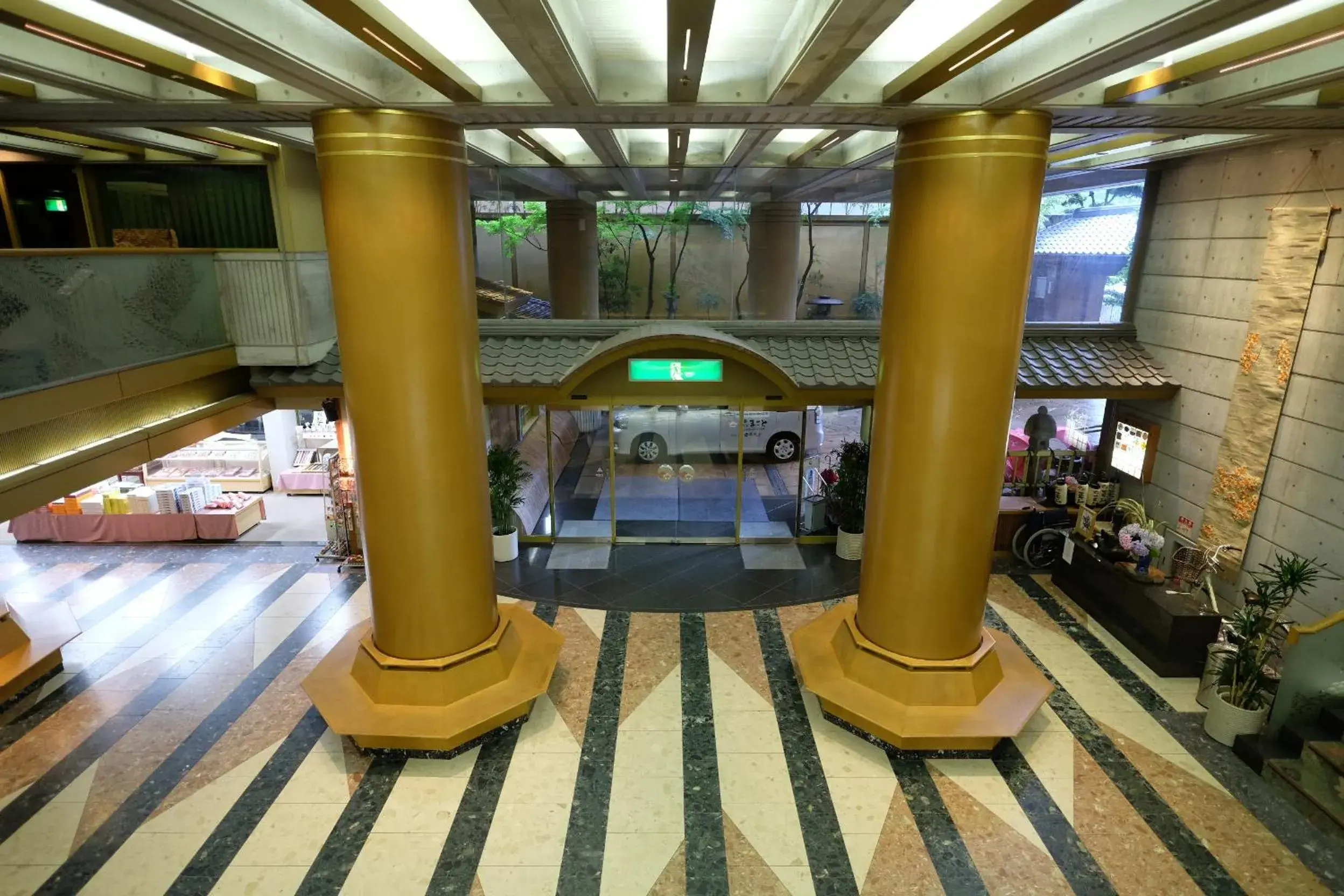 Lobby or reception in Miyajima Hotel Makoto