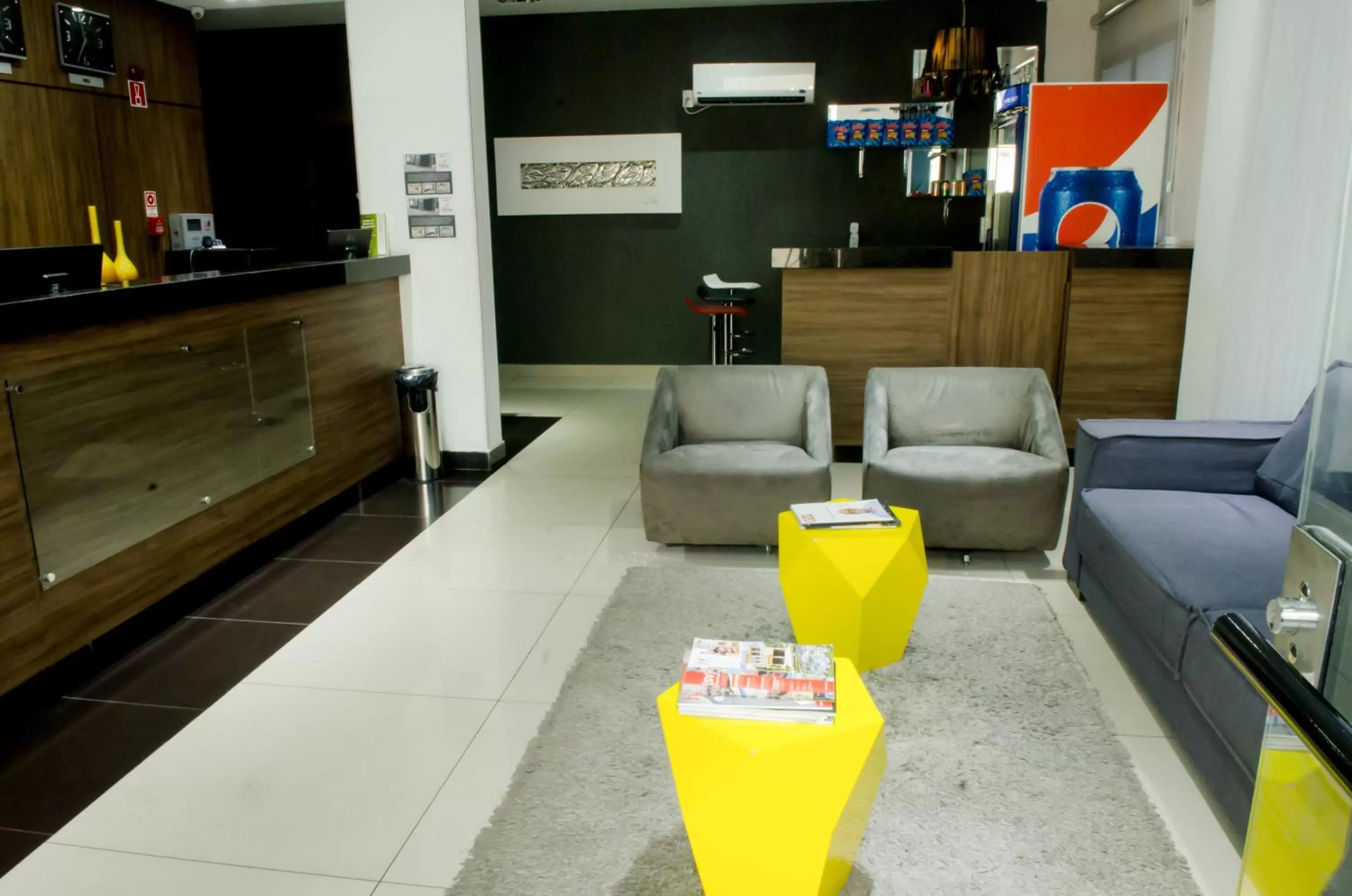 Lobby or reception in Stop Inn Plus Pampulha