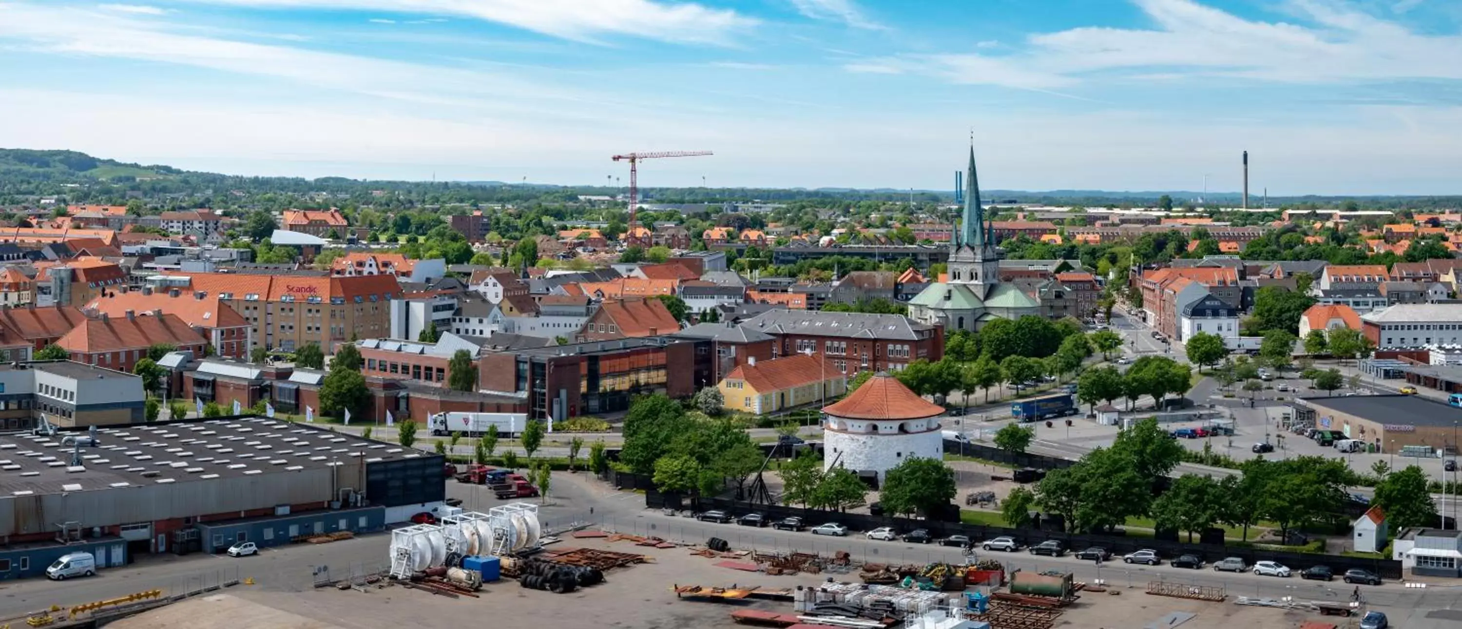 View (from property/room) in Hotel Frederikshavn