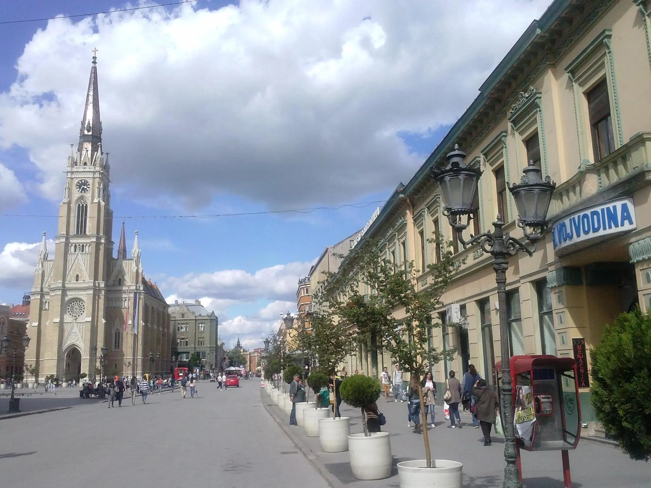 Nearby landmark in Hotel Vojvodina