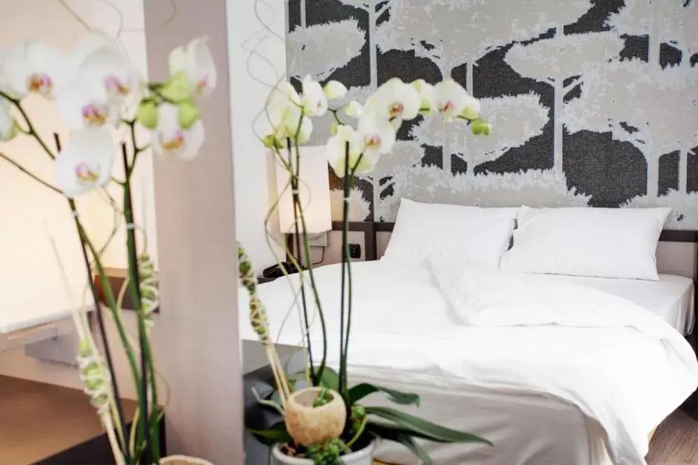 Bed in Hotel Internazionale Bellinzona Bed in Hotel Internazionale Bellinzona