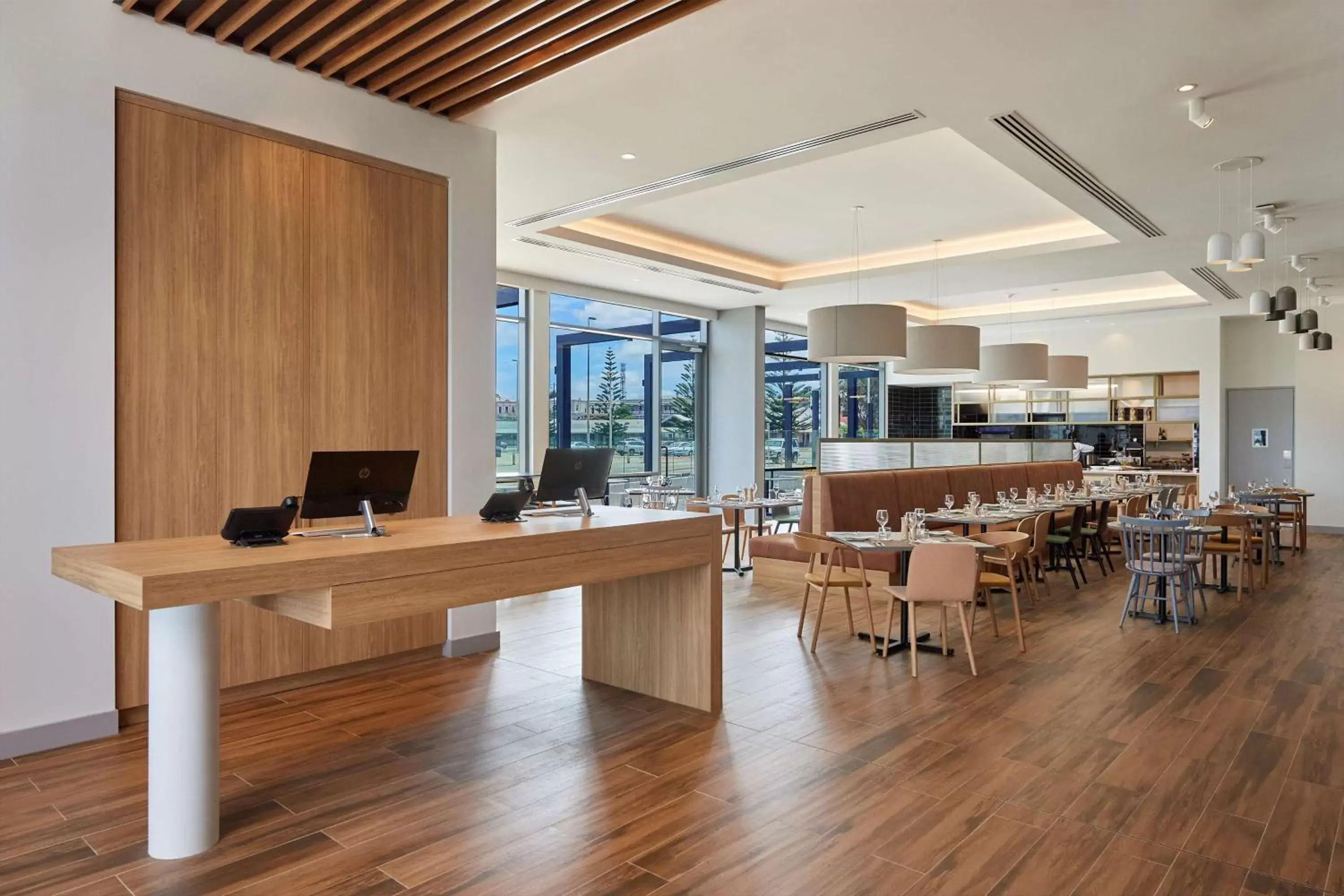 Lobby or reception, Restaurant/Places to Eat in Hilton Garden Inn Albany, WA