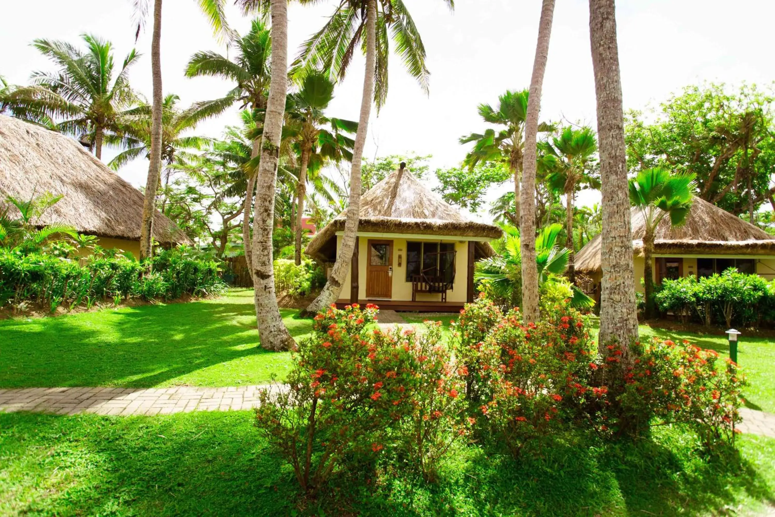 Bedroom, Property Building in Outrigger Fiji Beach Resort