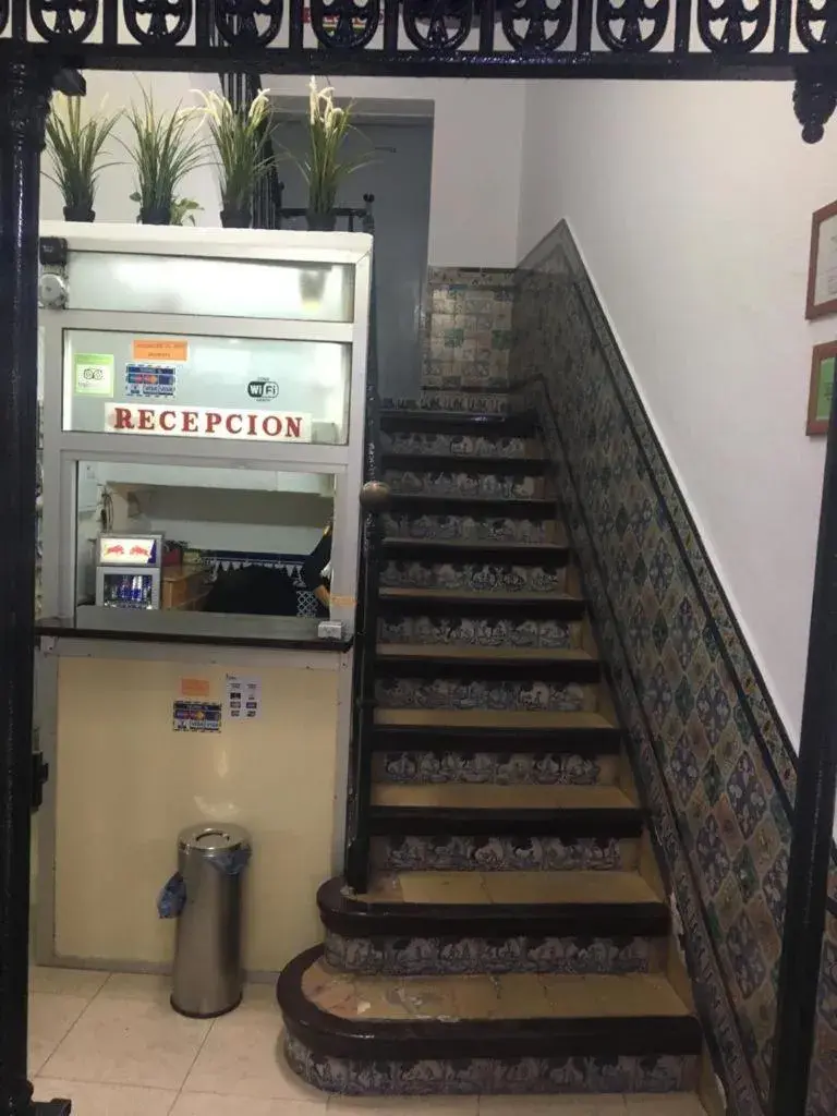 Lobby or reception in Hostal Alcobia Lobby or reception in Hostal Alcobia