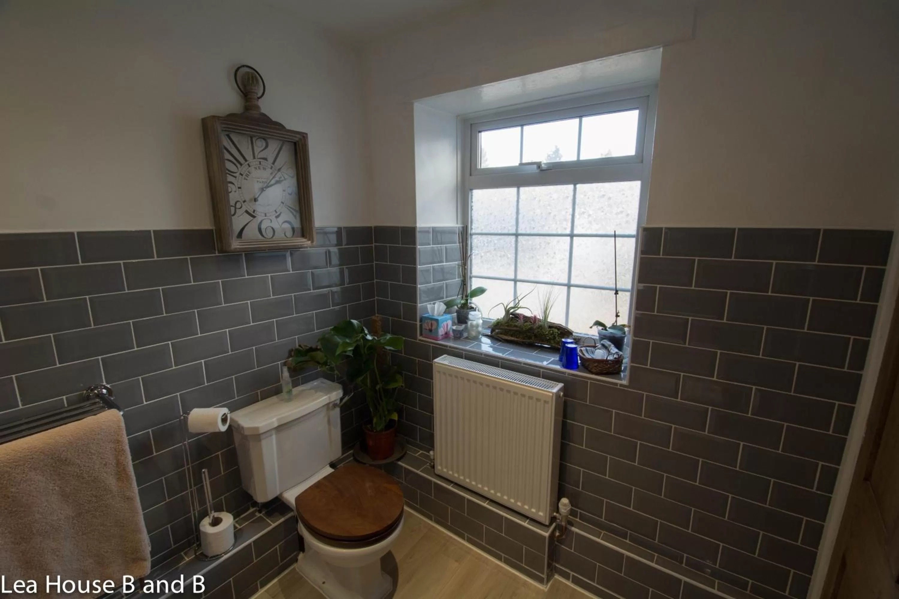 Toilet in Lea House Bed and Breakfast