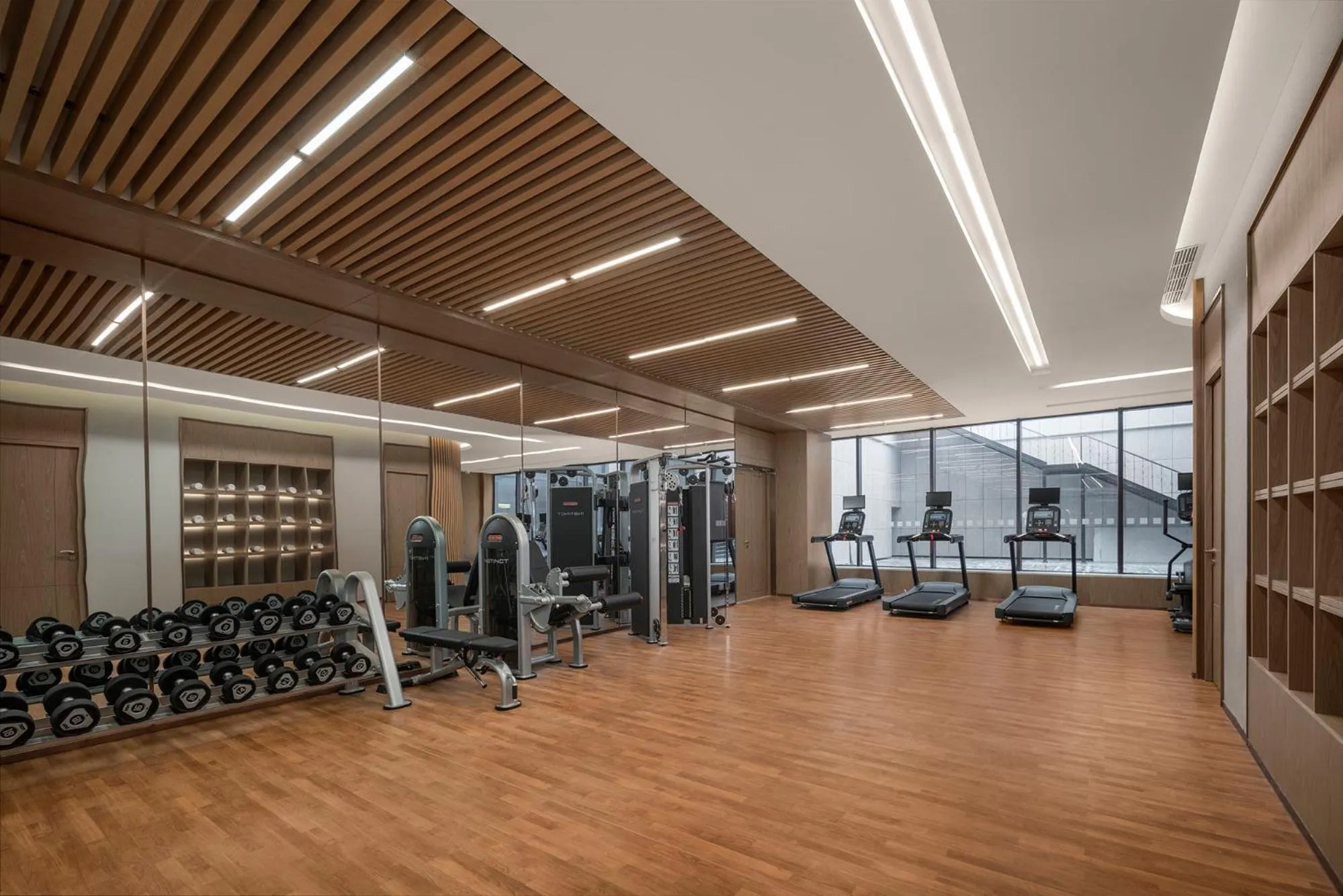 Fitness centre/facilities in Holiday Inn Changchun Jingyue by IHG