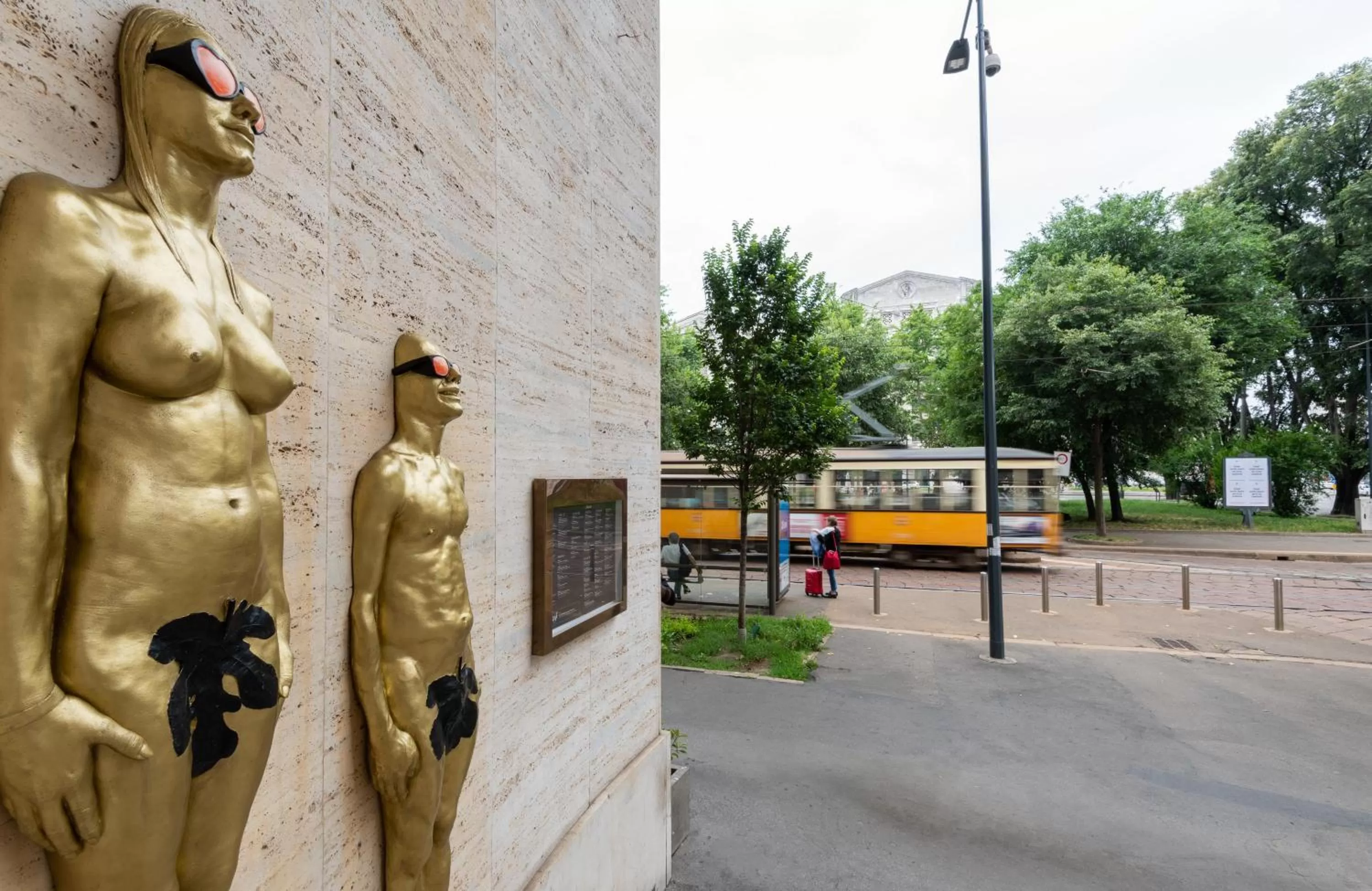Decorative detail in NYX Hotel Milan by Leonardo Hotels