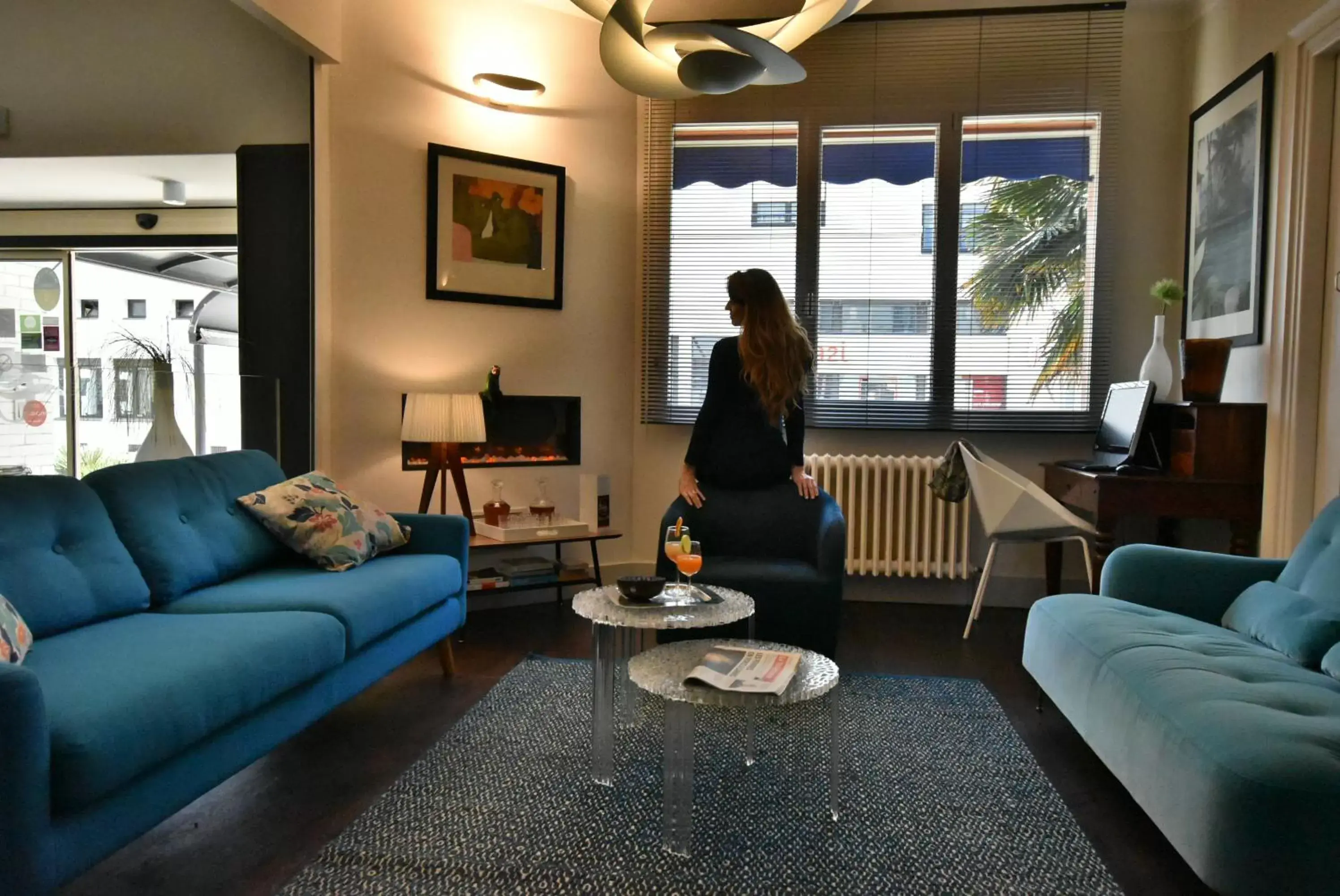 Living room, Seating Area in Hôtel Escale Oceania Lorient