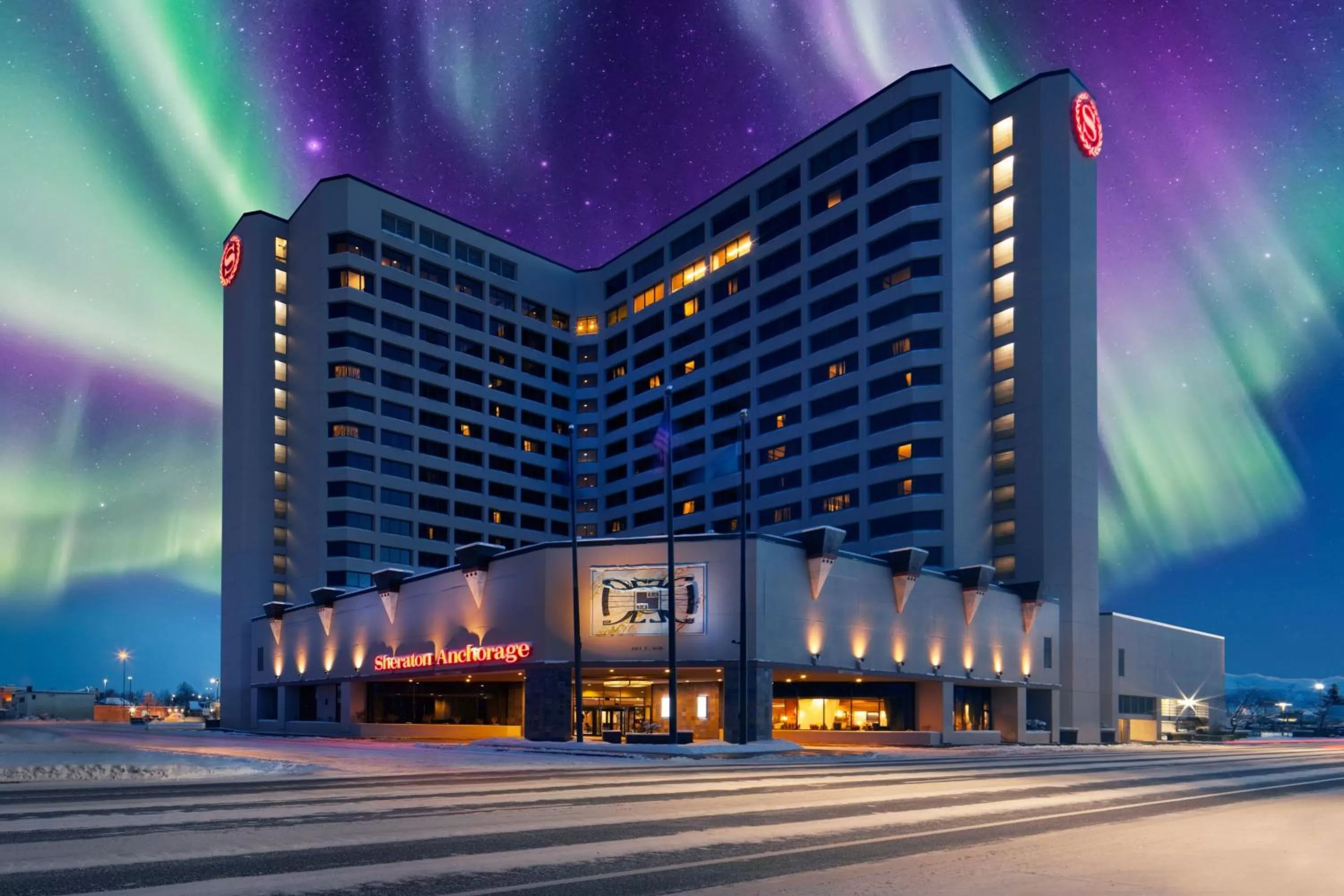 Property building in Sheraton Anchorage Hotel