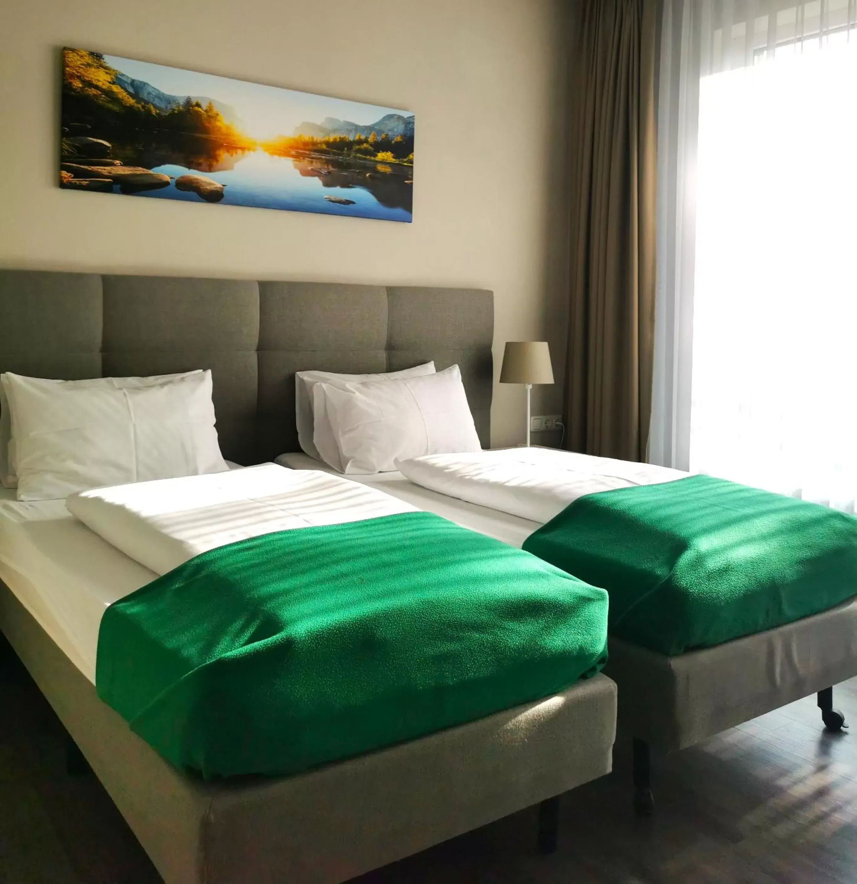 Standard Twin Room with Garden View - single occupancy in Hotel Gutsmühle Standard Twin Room with Garden View - single occupancy in Hotel Gutsmühle