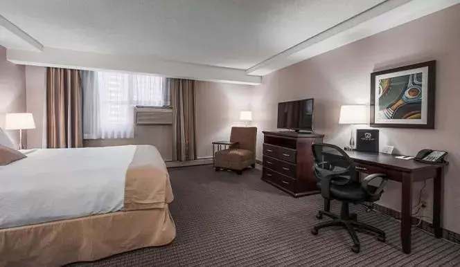 Pets, TV/Entertainment Center in Coast Calgary Downtown Hotel & Suites by APA