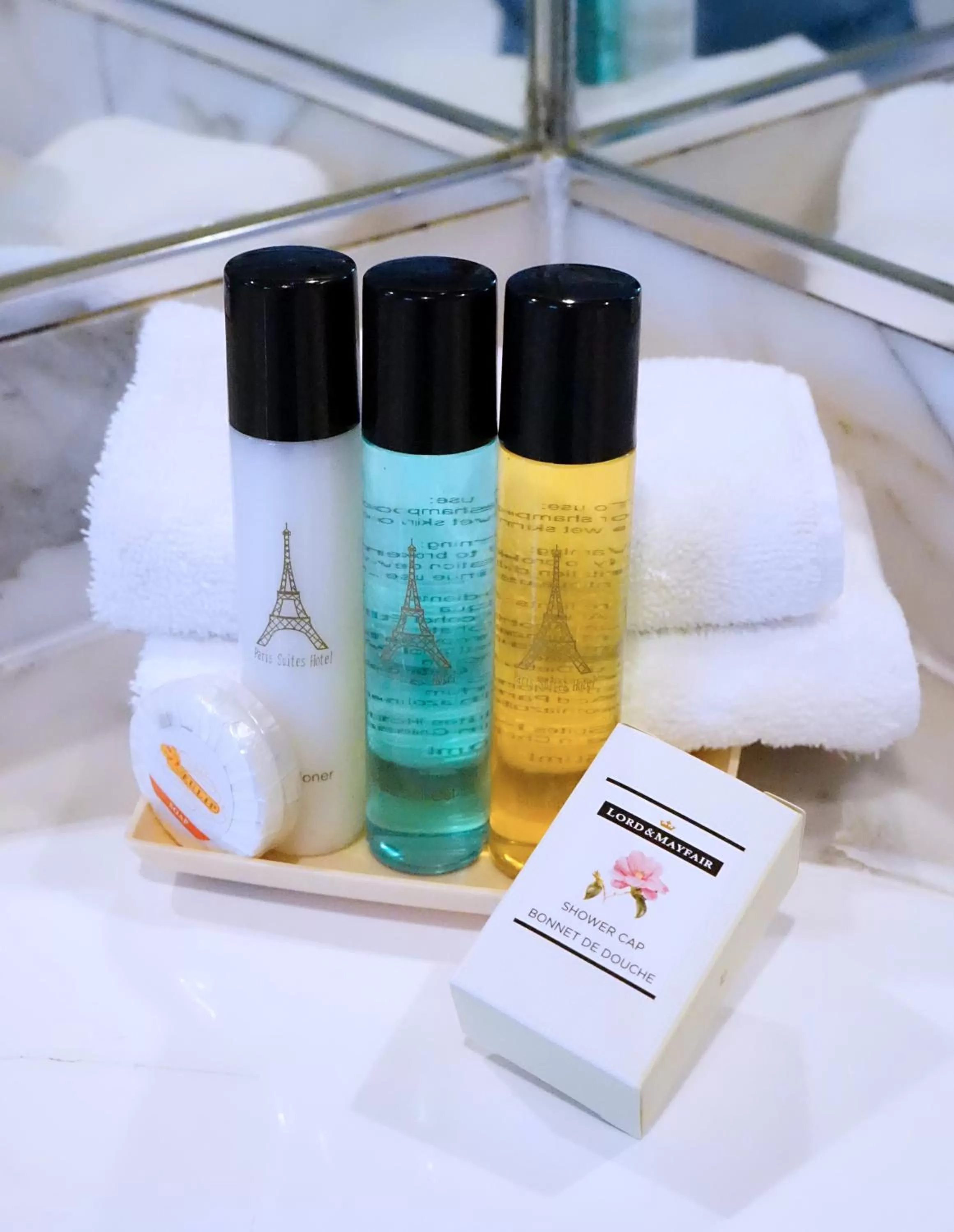 Bathroom in Paris Suites Hotel