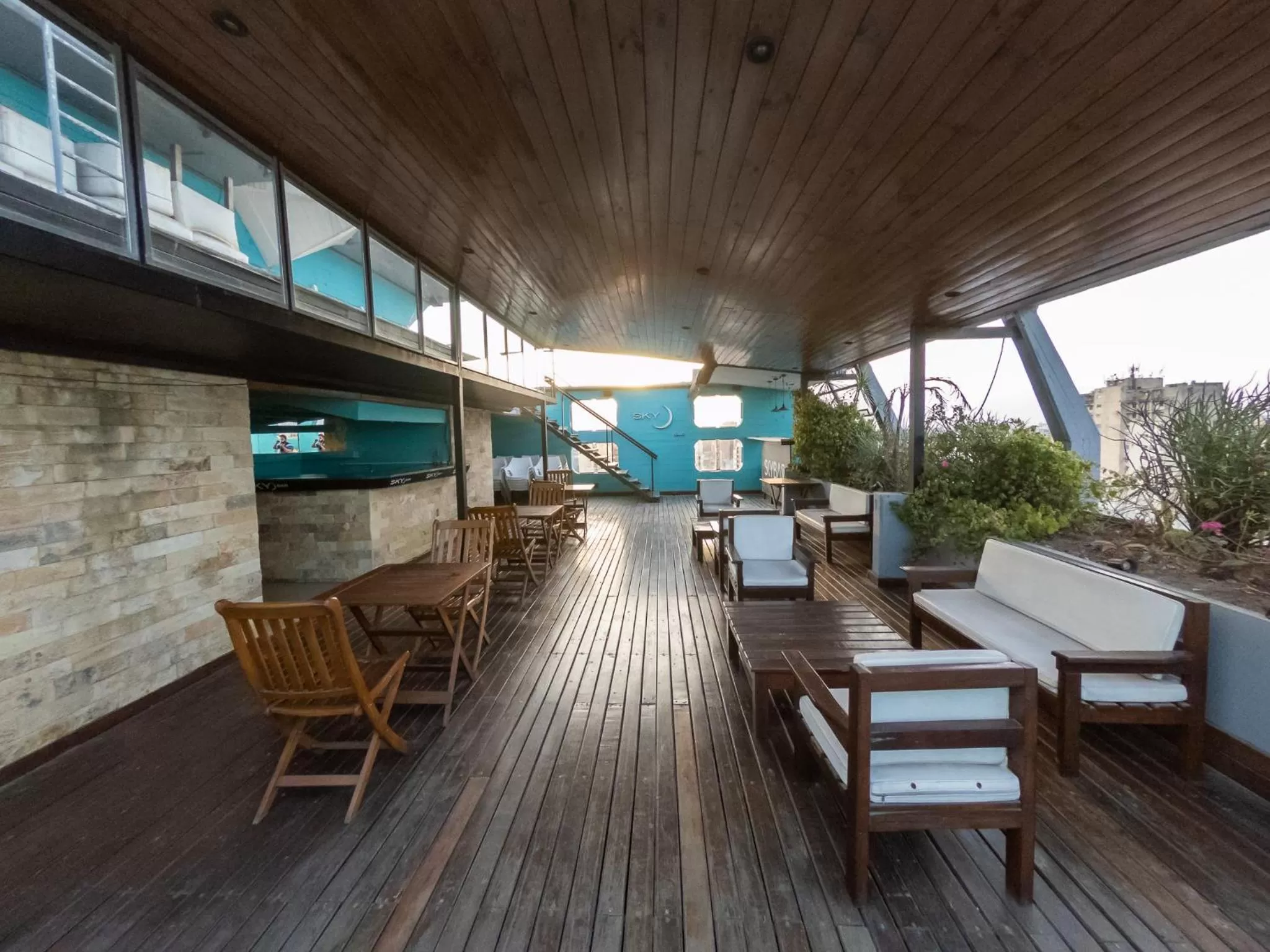 Patio in Hotel Metropol