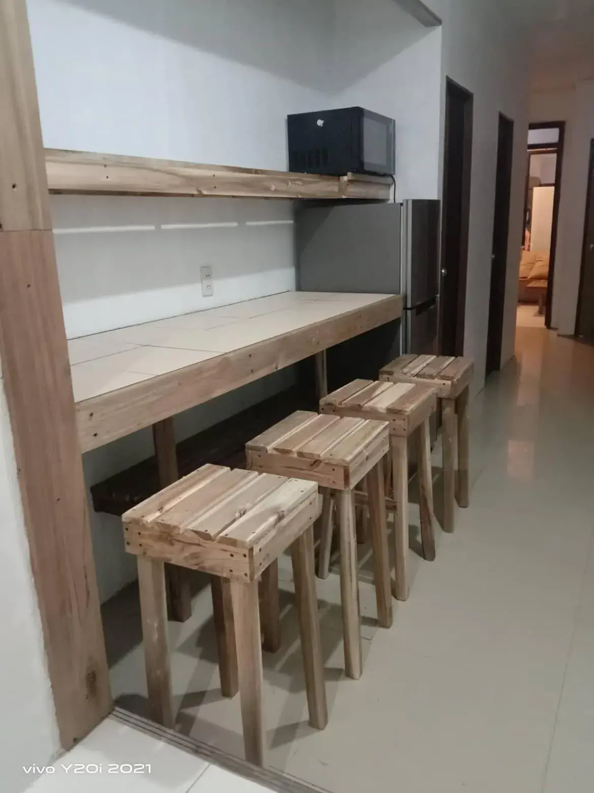 Communal kitchen, Bunk Bed in El Nido One Hostel