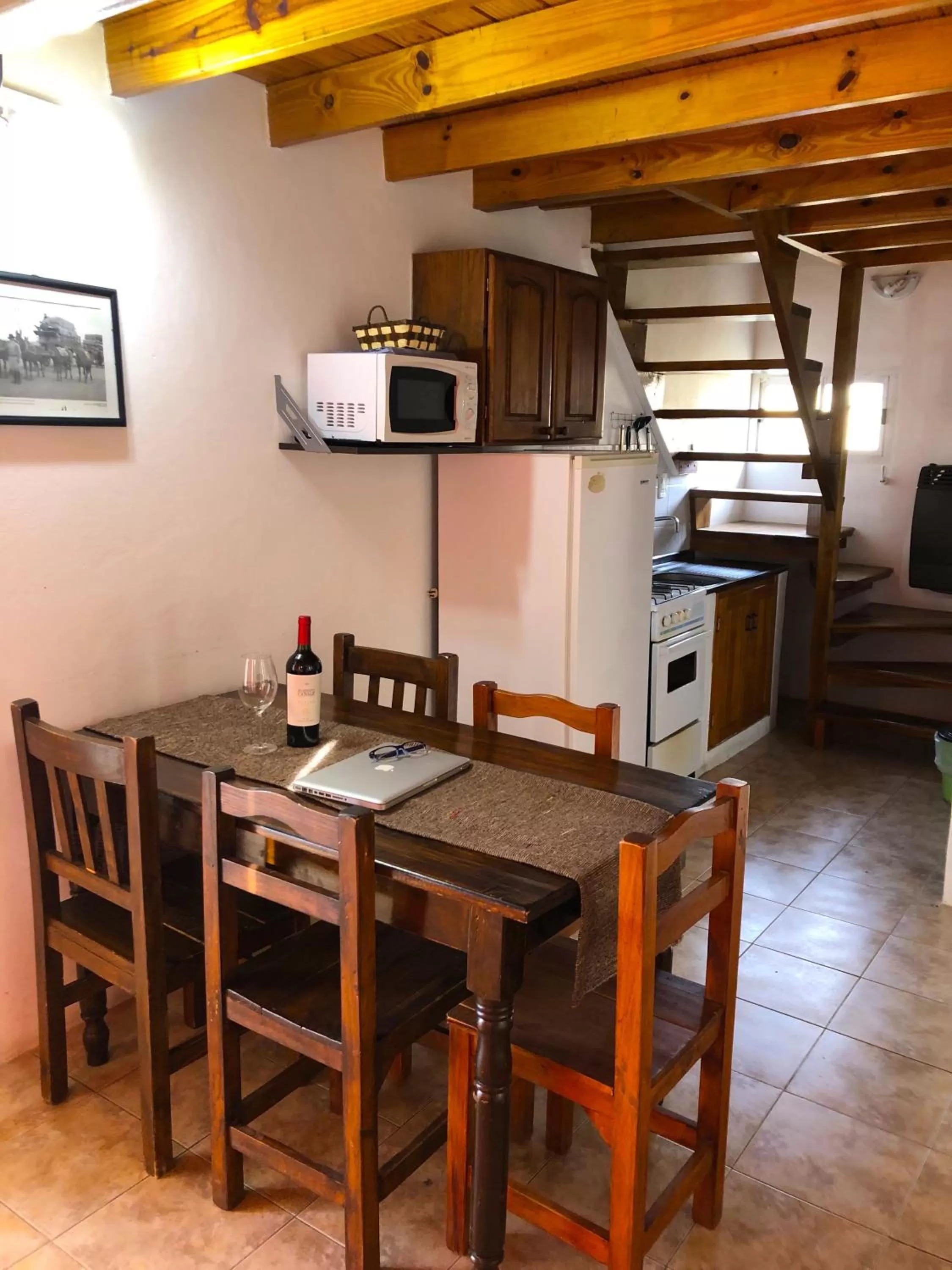 Dining area in Apart Haiken