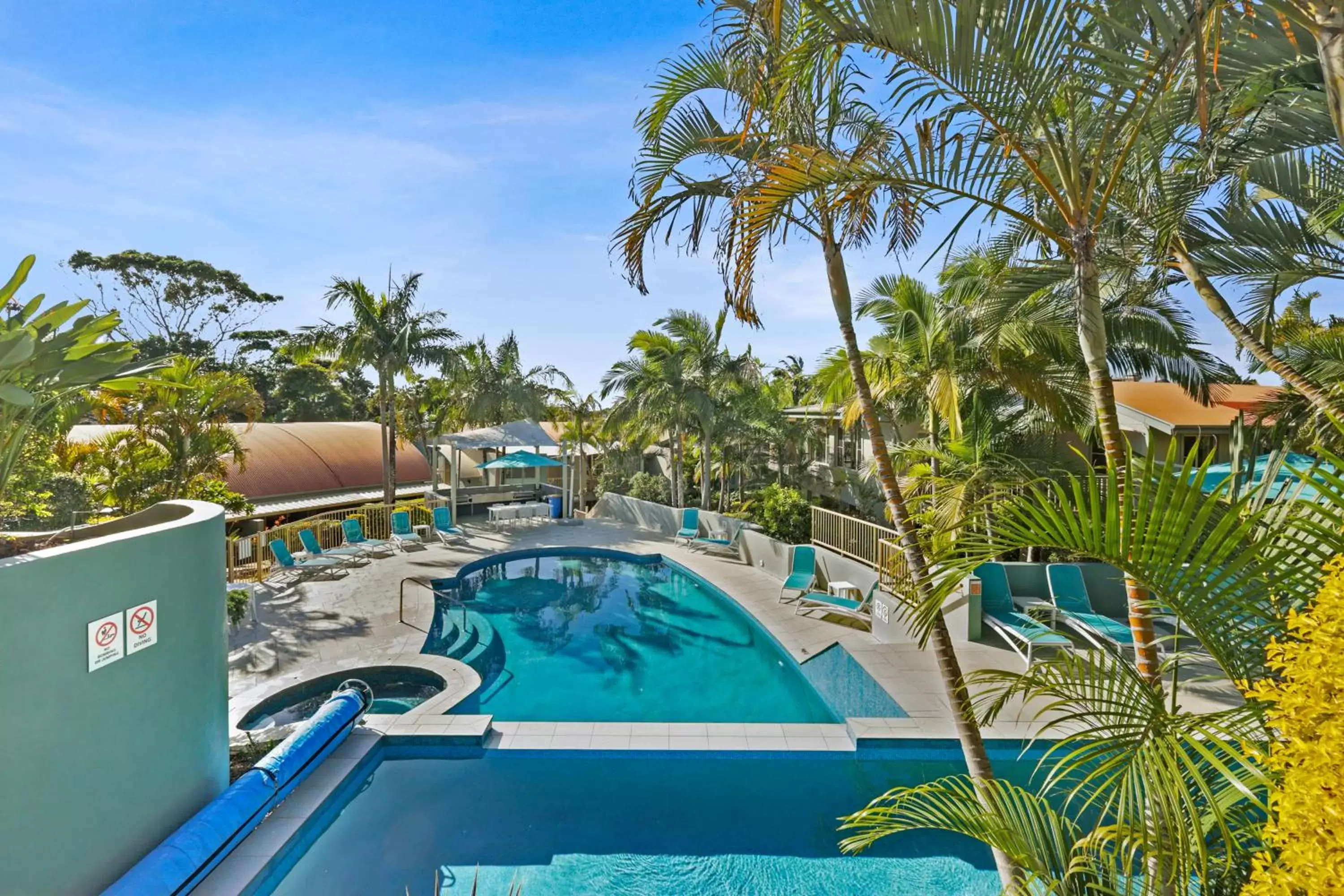 Pool View in Lennox Beach Resort