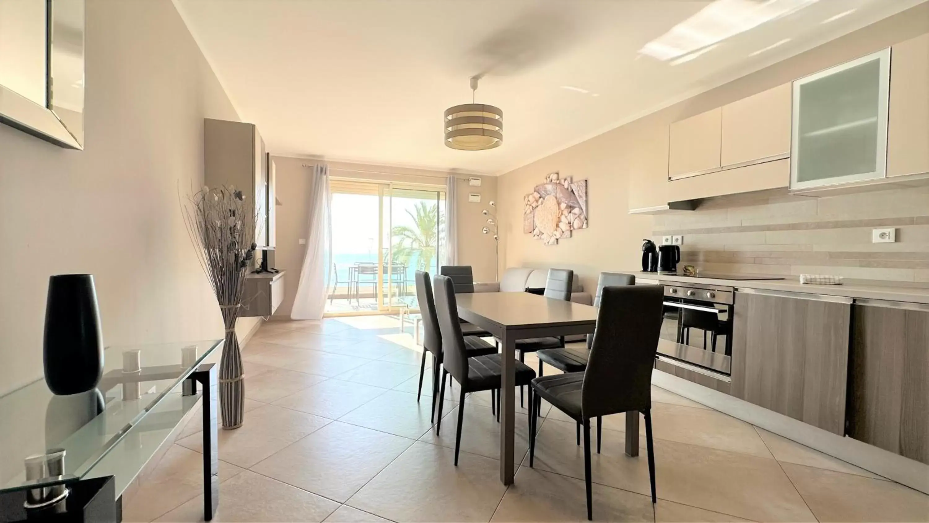Kitchen or kitchenette, Dining Area in LE MIDI 8 by ESTATES CANNES