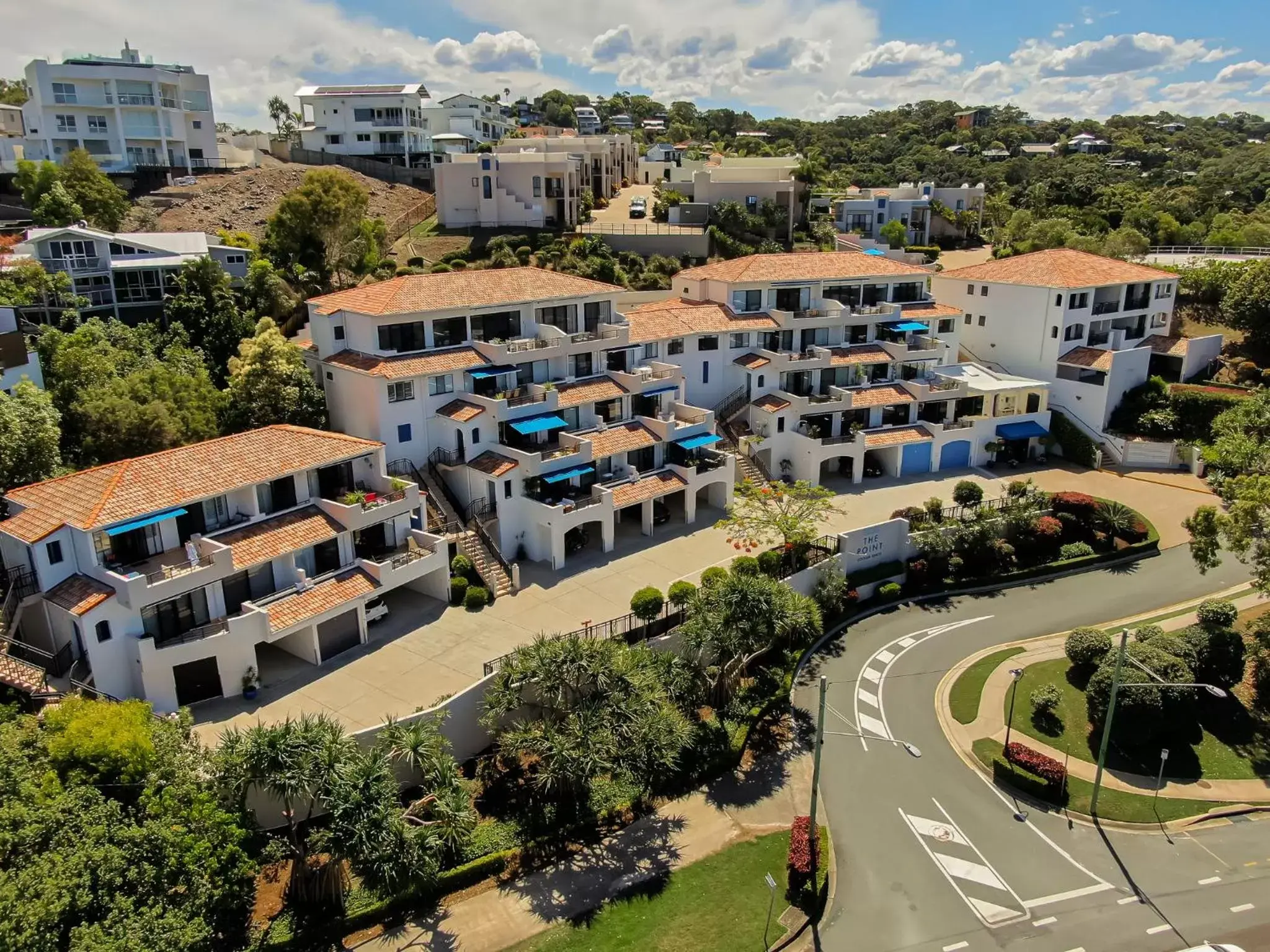 Property building, Bird's-eye View in The Point Coolum