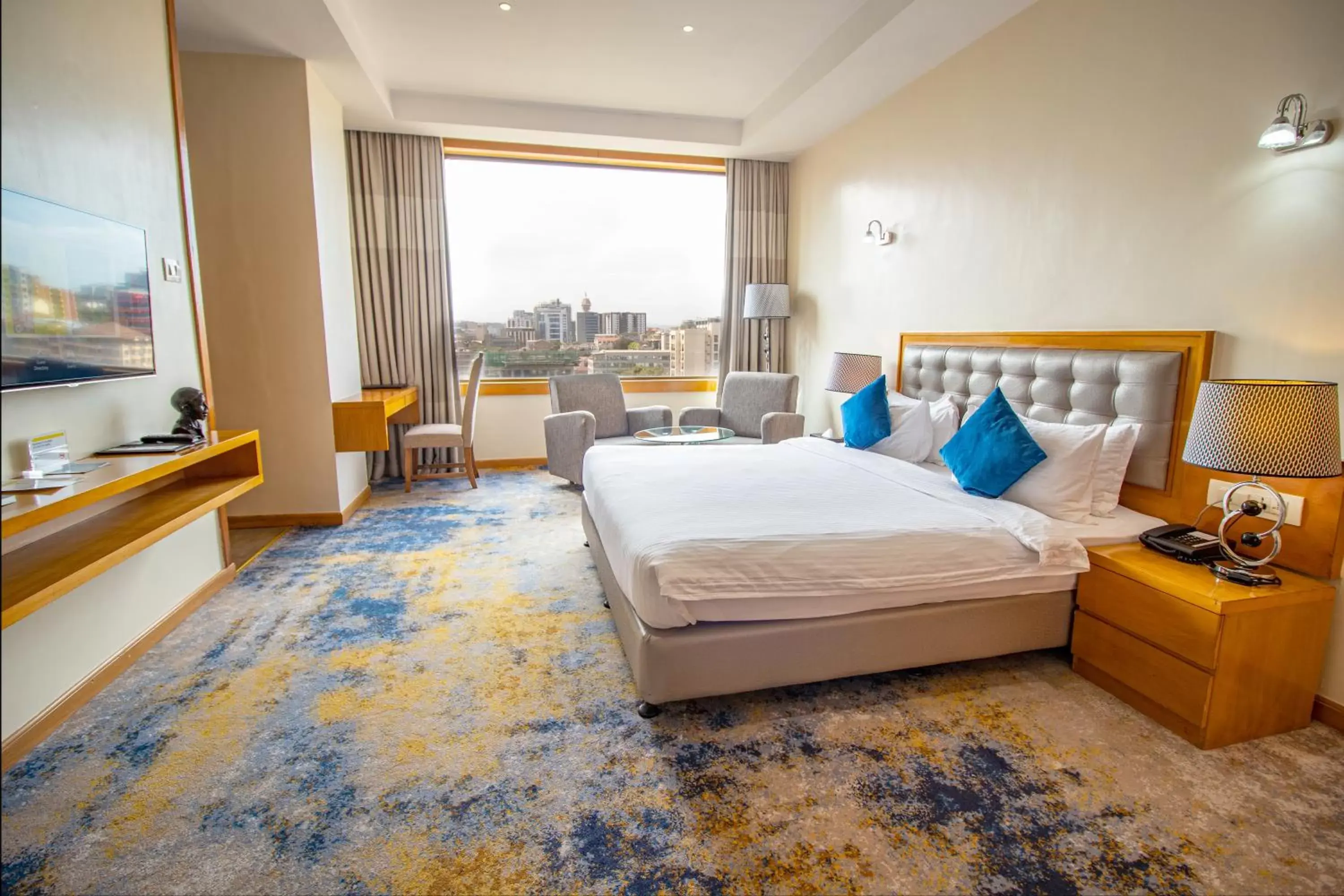 Deluxe Room City View 1 King Bed - single occupancy in Golden Tulip Westlands Nairobi Deluxe Room City View 1 King Bed - single occupancy in Golden Tulip Westlands Nairobi