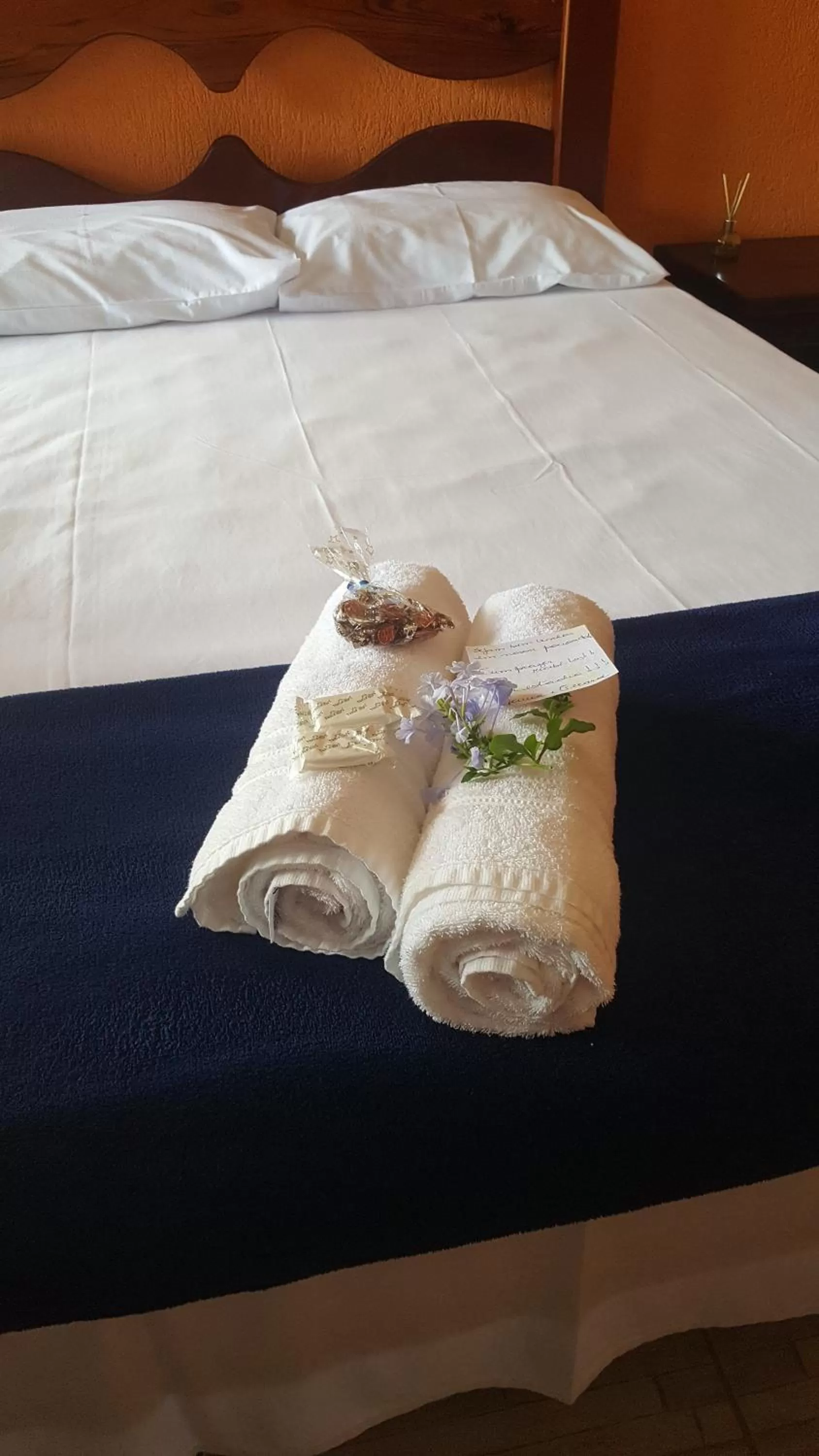 Bed in Pousada Solar Tropical