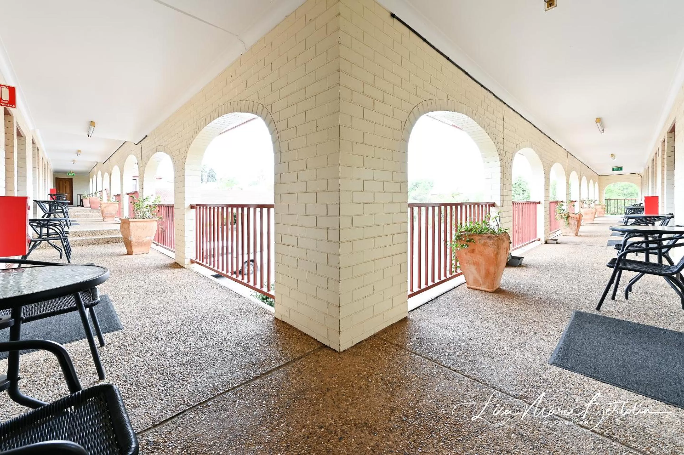 Patio in Narrandera Club Motor Inn