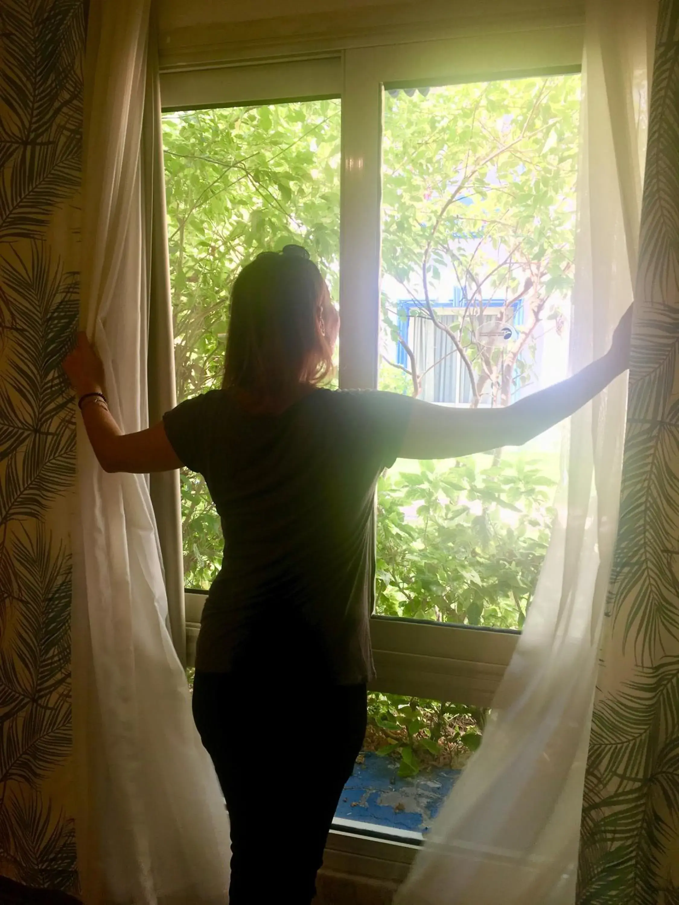 Garden view in Naama Blue Hotel Garden view in Naama Blue Hotel