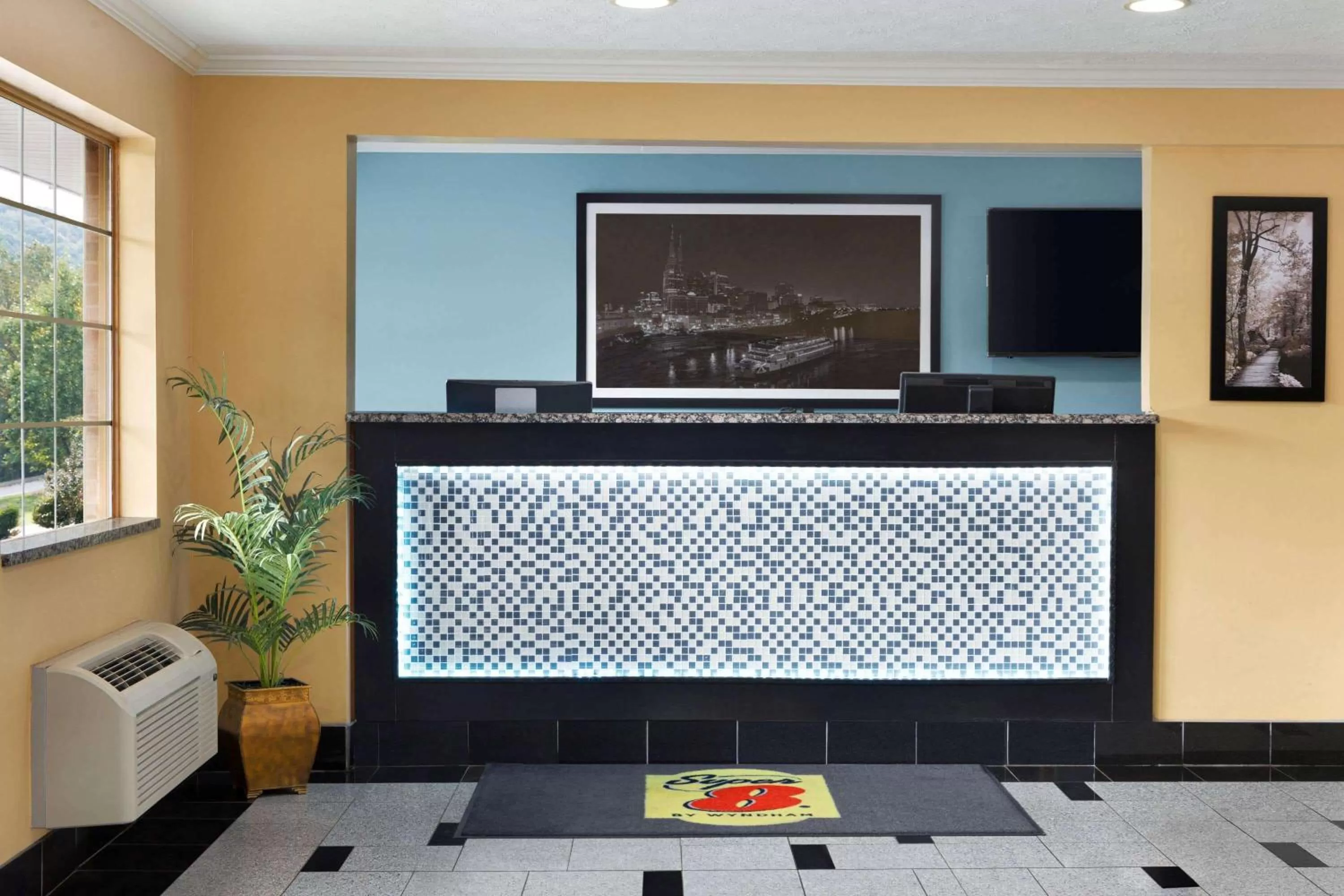 Lobby or reception in Super 8 by Wyndham Whites Creek/ Nashville NW Area