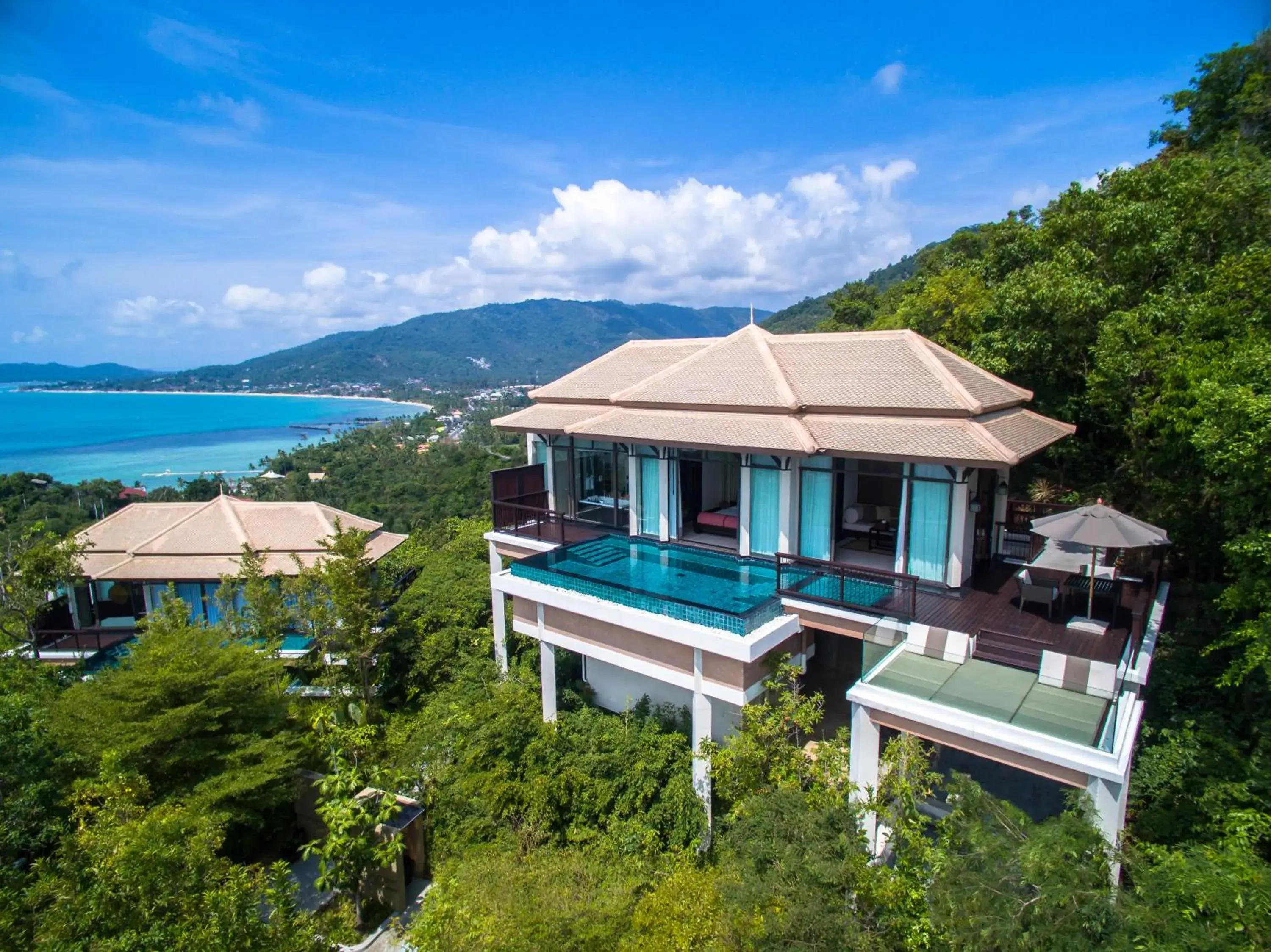 Living room in Banyan Tree Samui - SHA Extra Plus