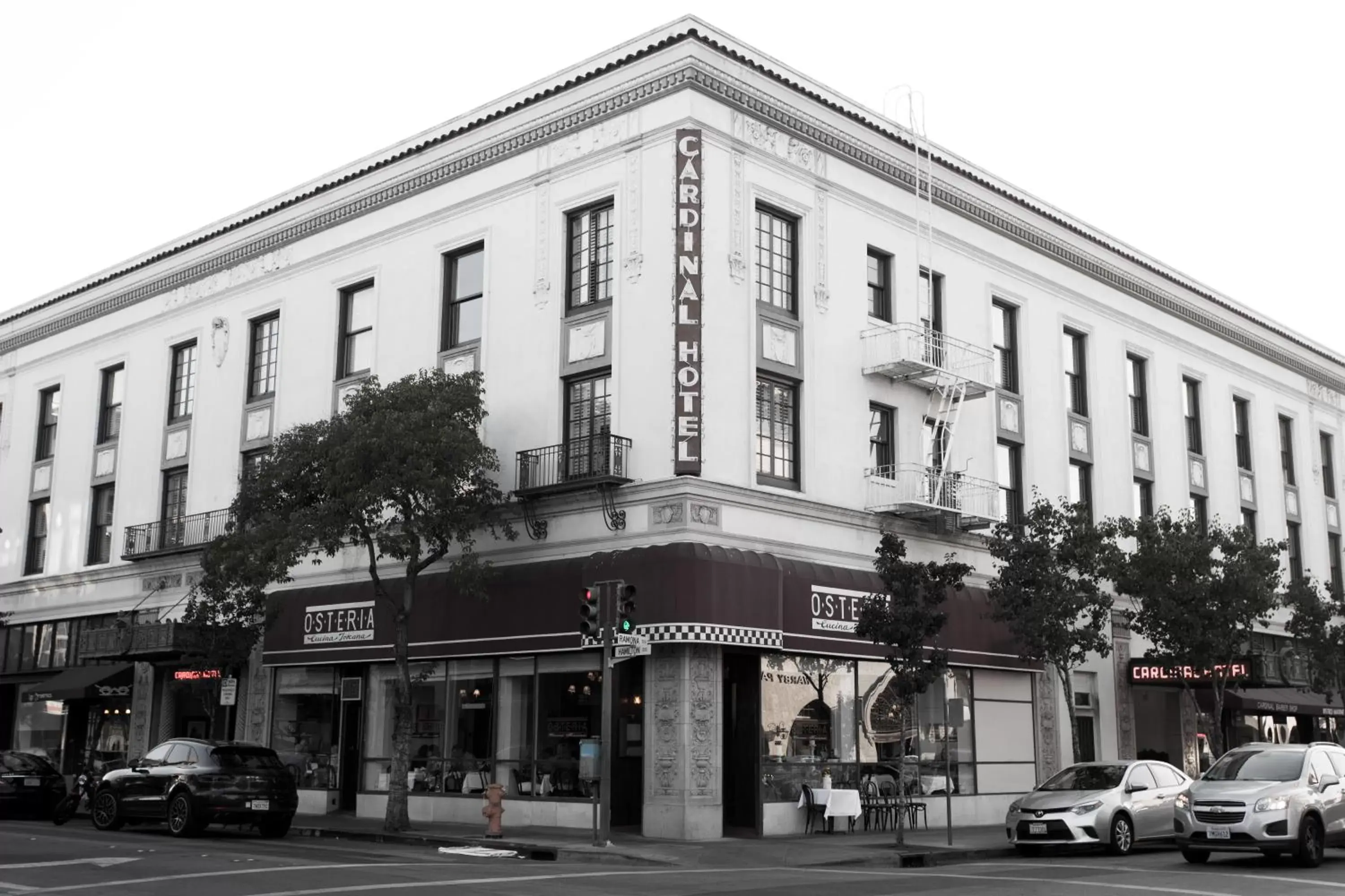 Facade/entrance, Property Building in Cardinal Hotel