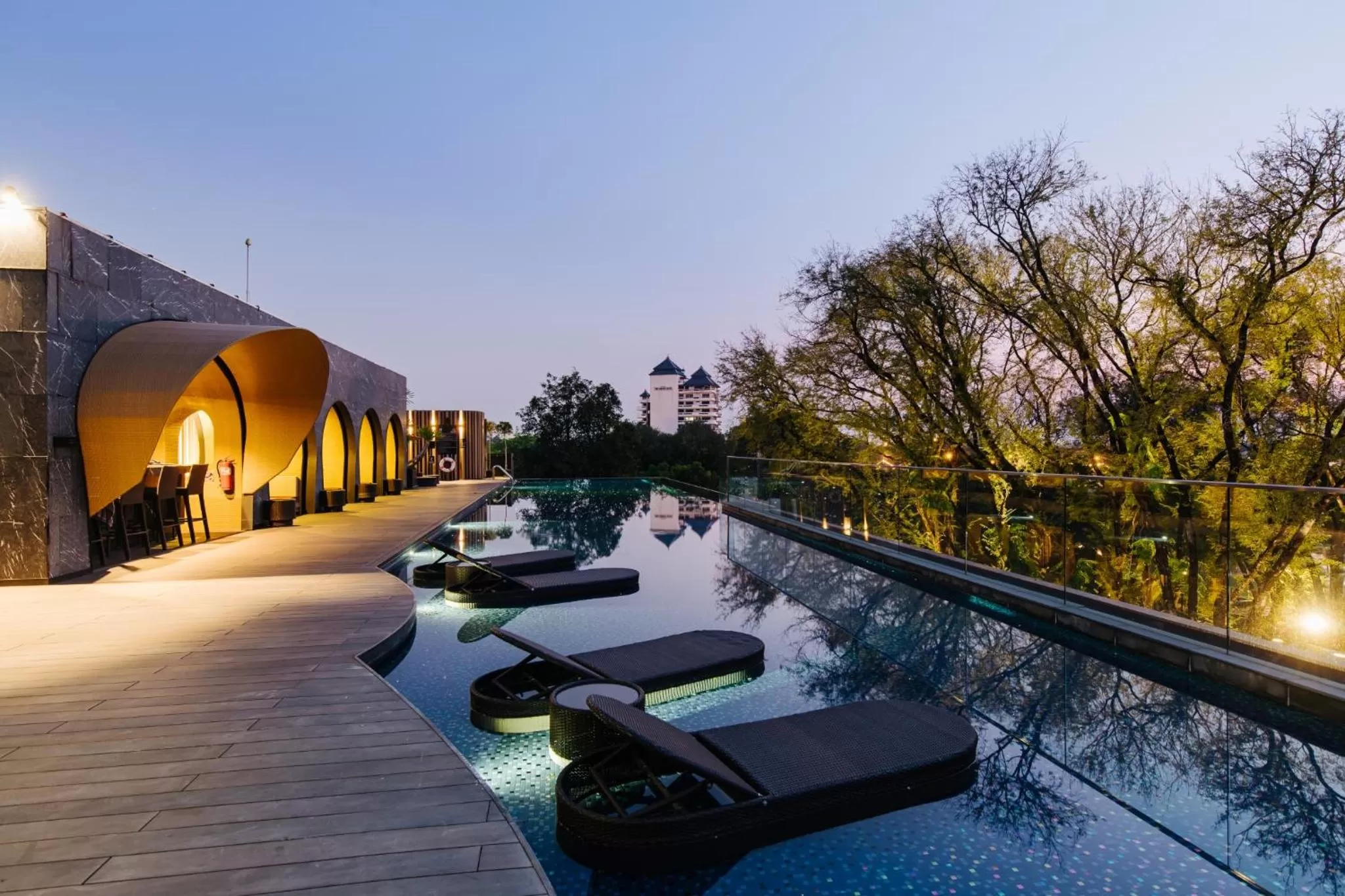 Swimming pool in Cross Chiang Mai Riverside