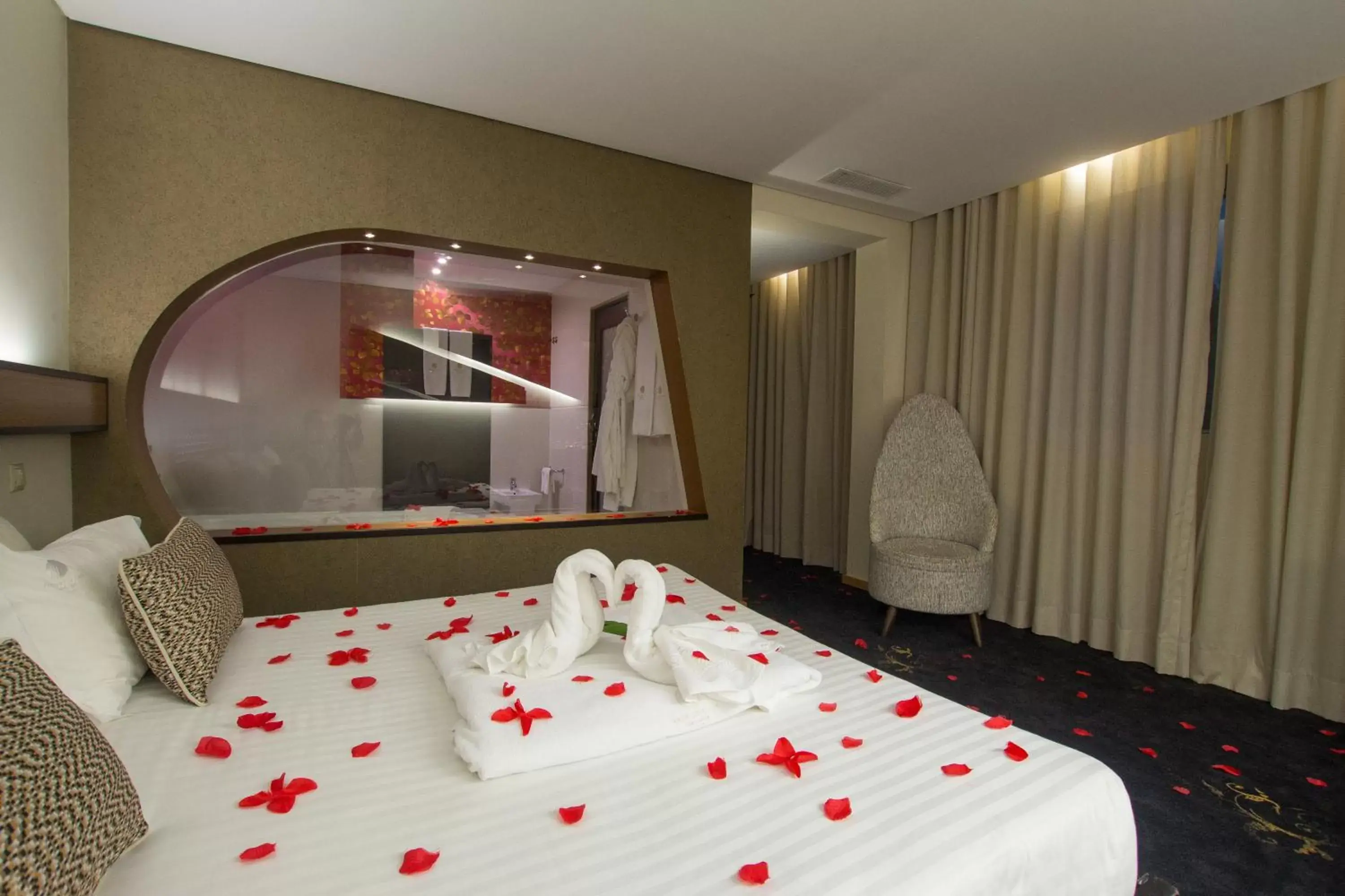 Bed in Penafiel Park Hotel & Spa