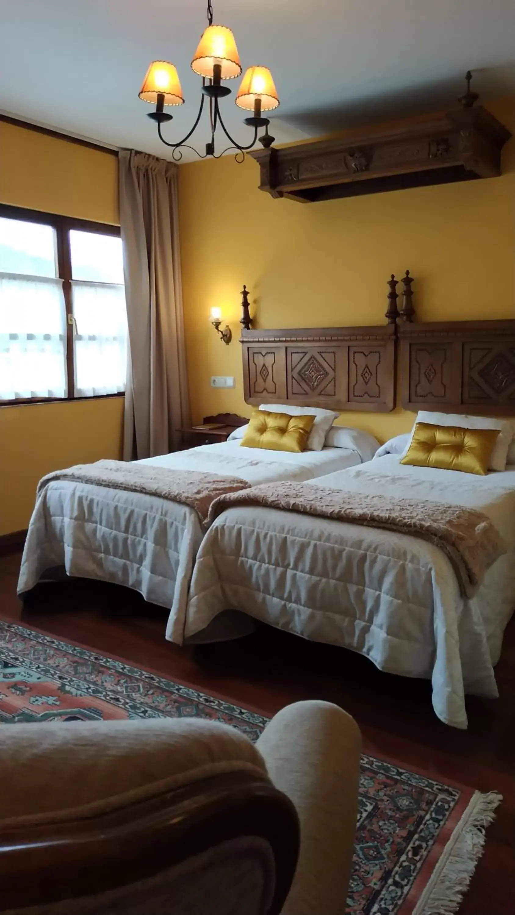 Bed in Hotel Casa Vieja del Sastre