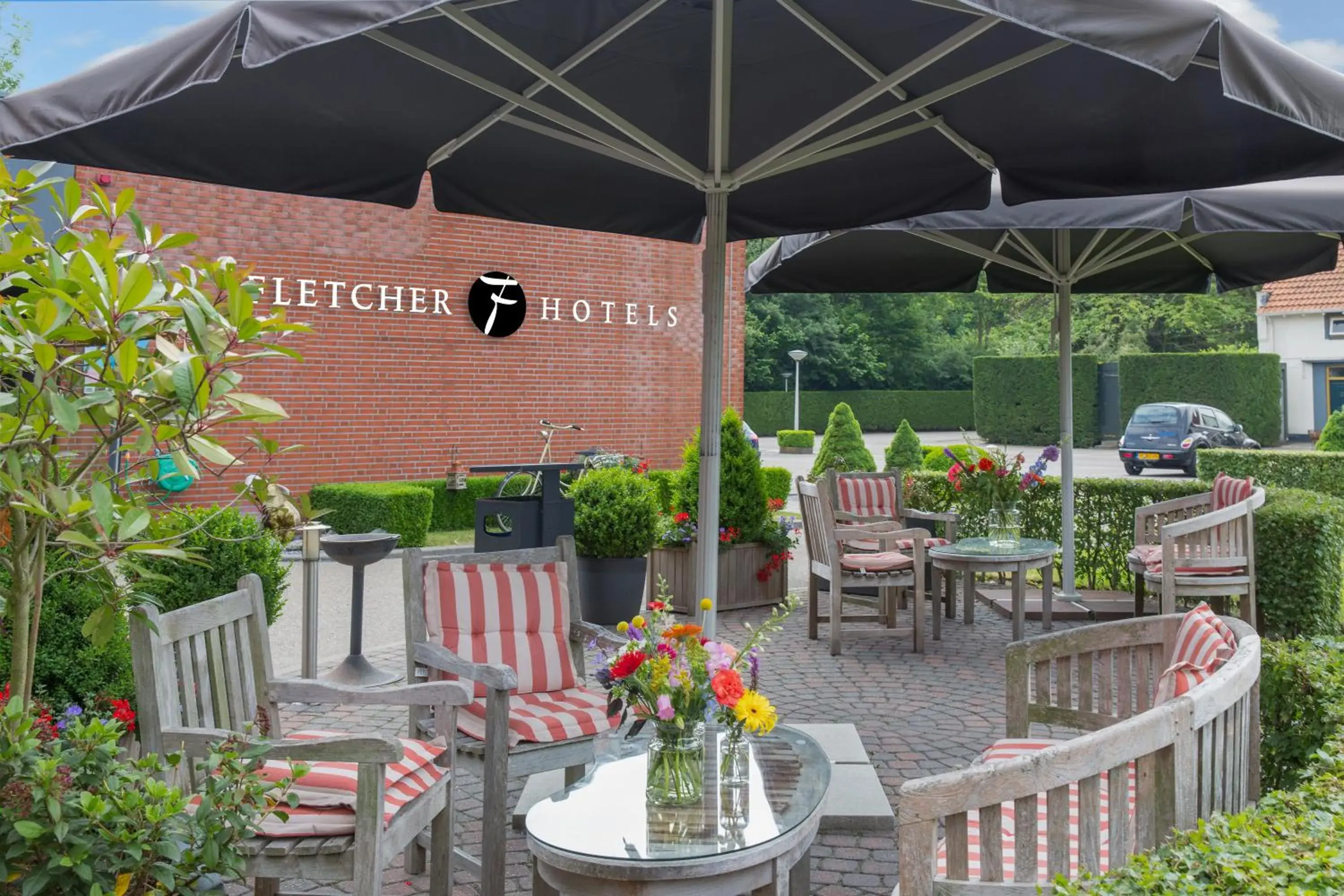 Property building, Restaurant/Places to Eat in Fletcher Hotel-Restaurant Zevenbergen-Moerdijk