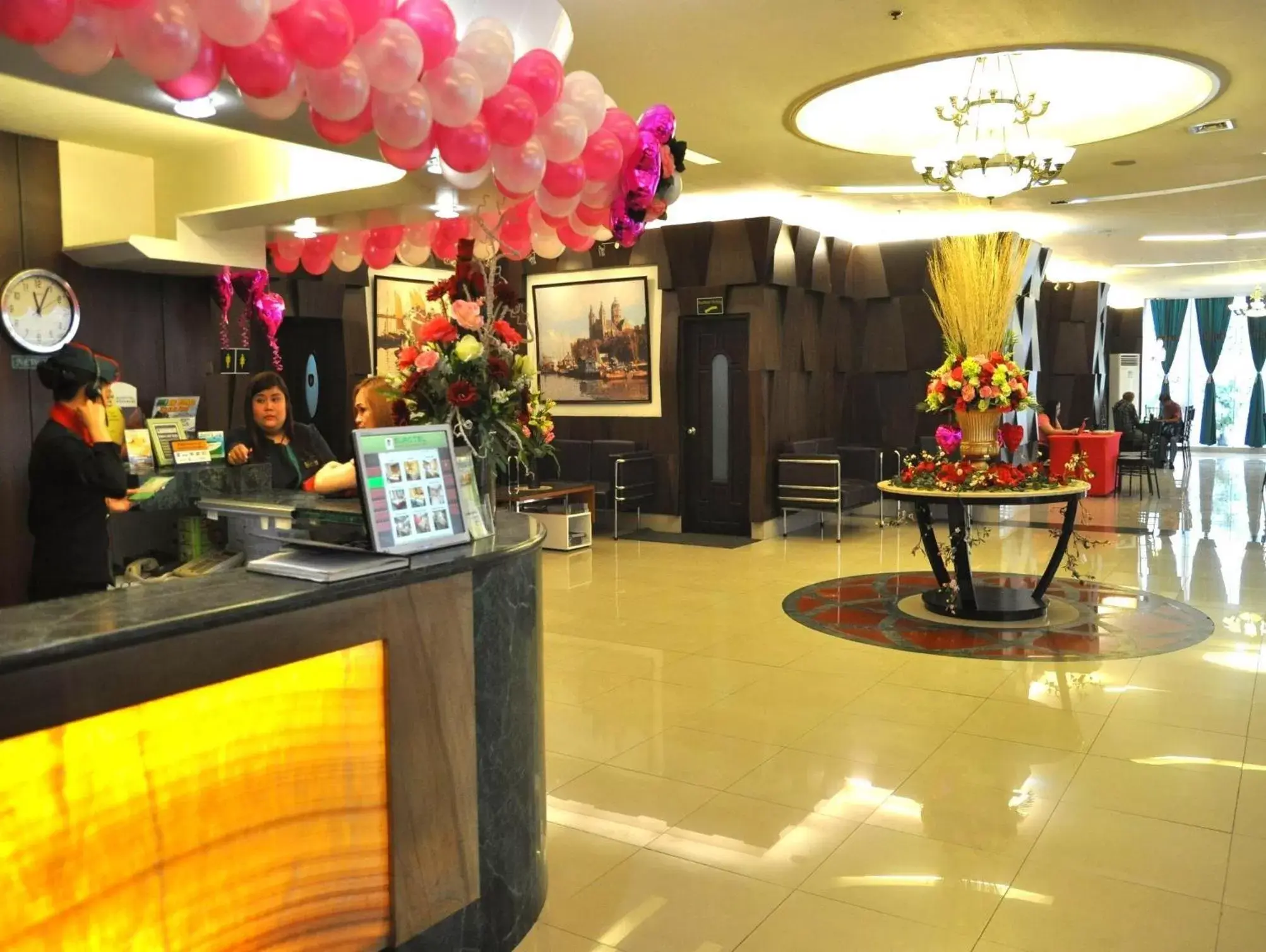 Lobby or reception, Lobby/Reception in Eurotel North EDSA