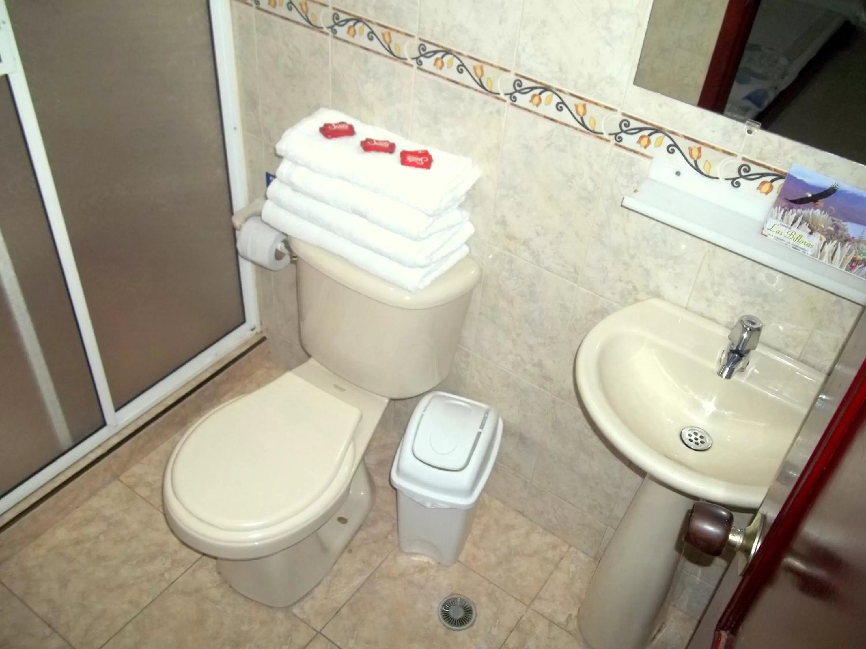 Bathroom in Cabañas Las Bifloras