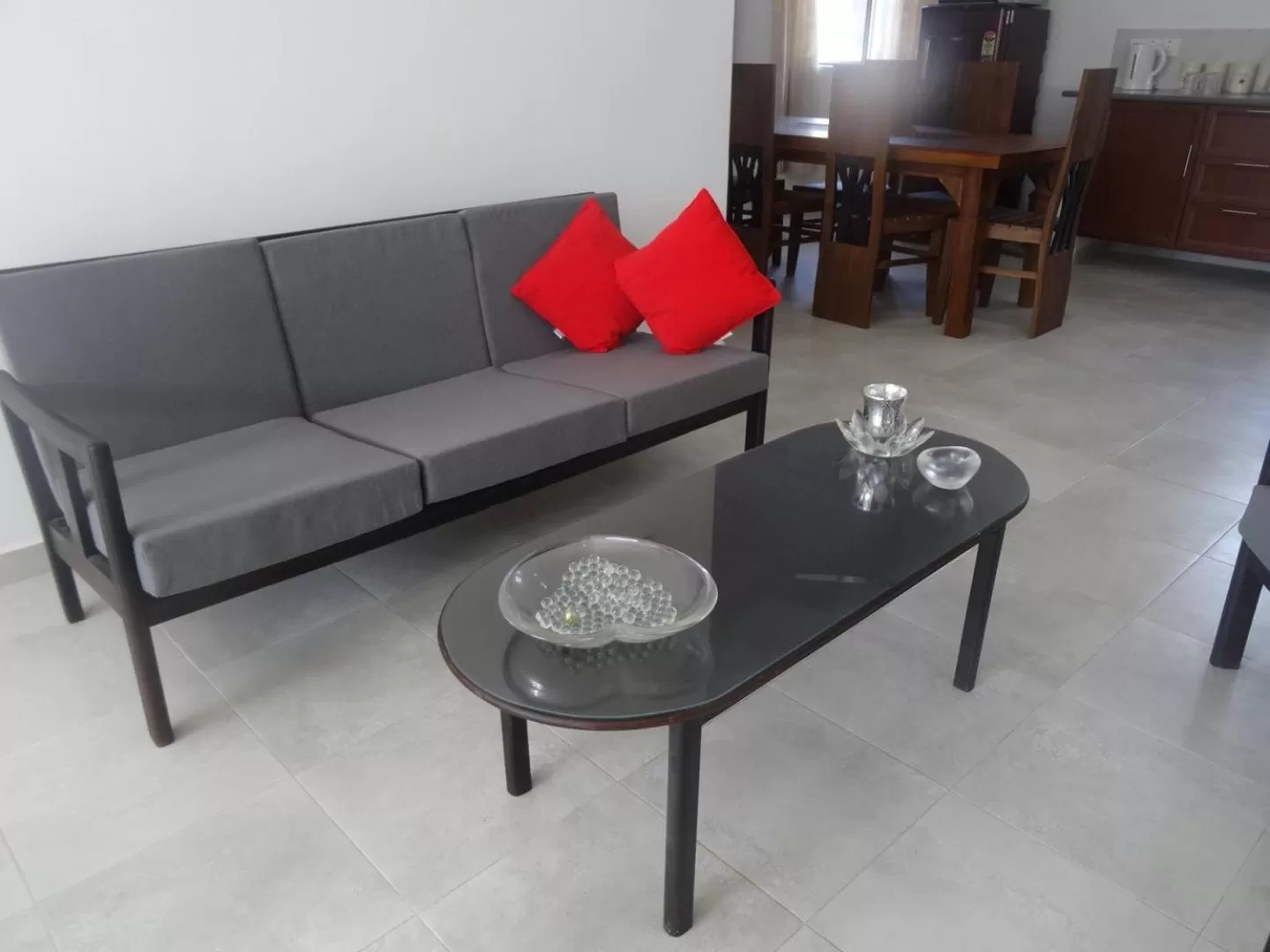 Living room in Amssler Beach Stay