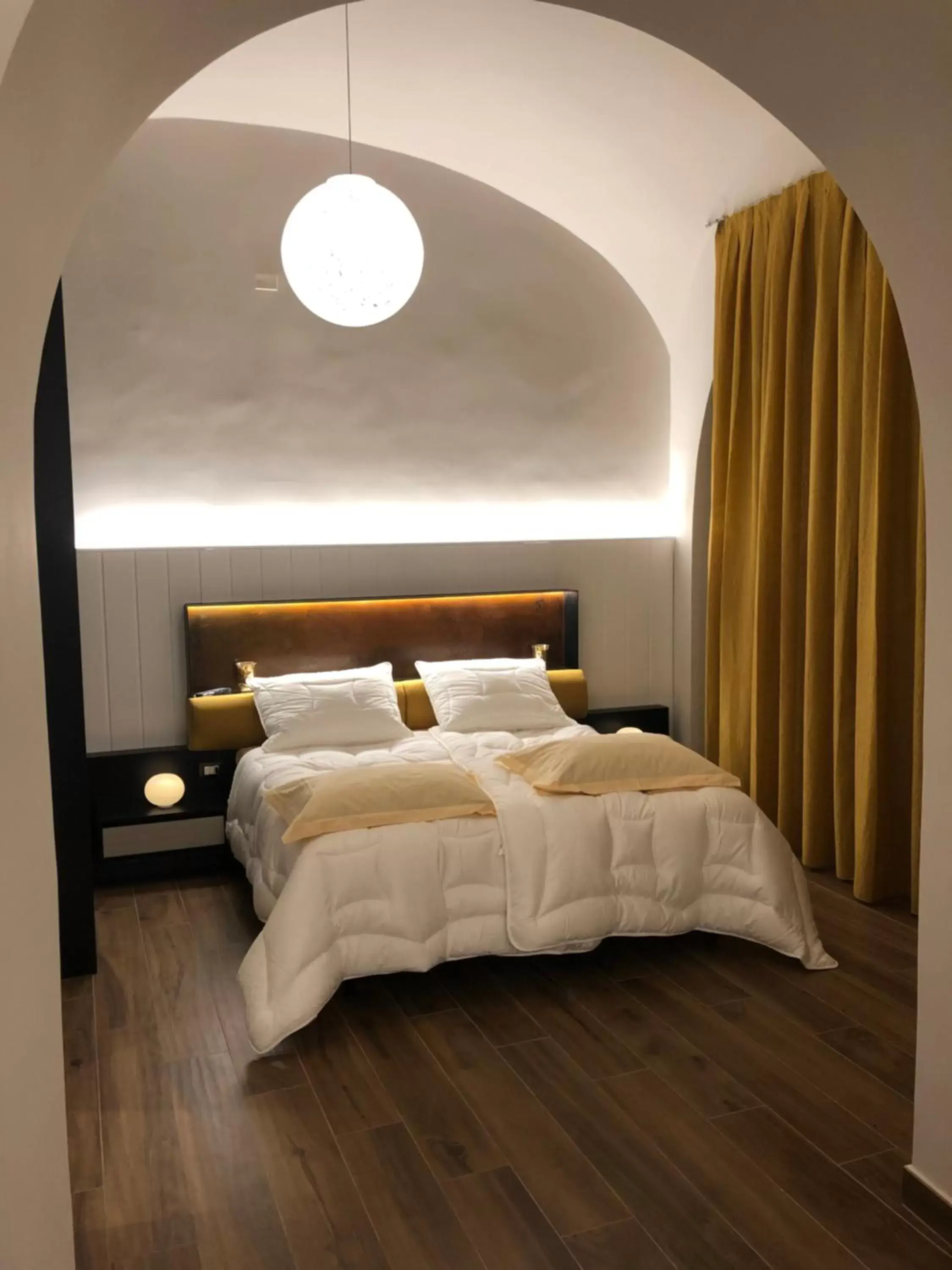 Bed in Tropicana Room