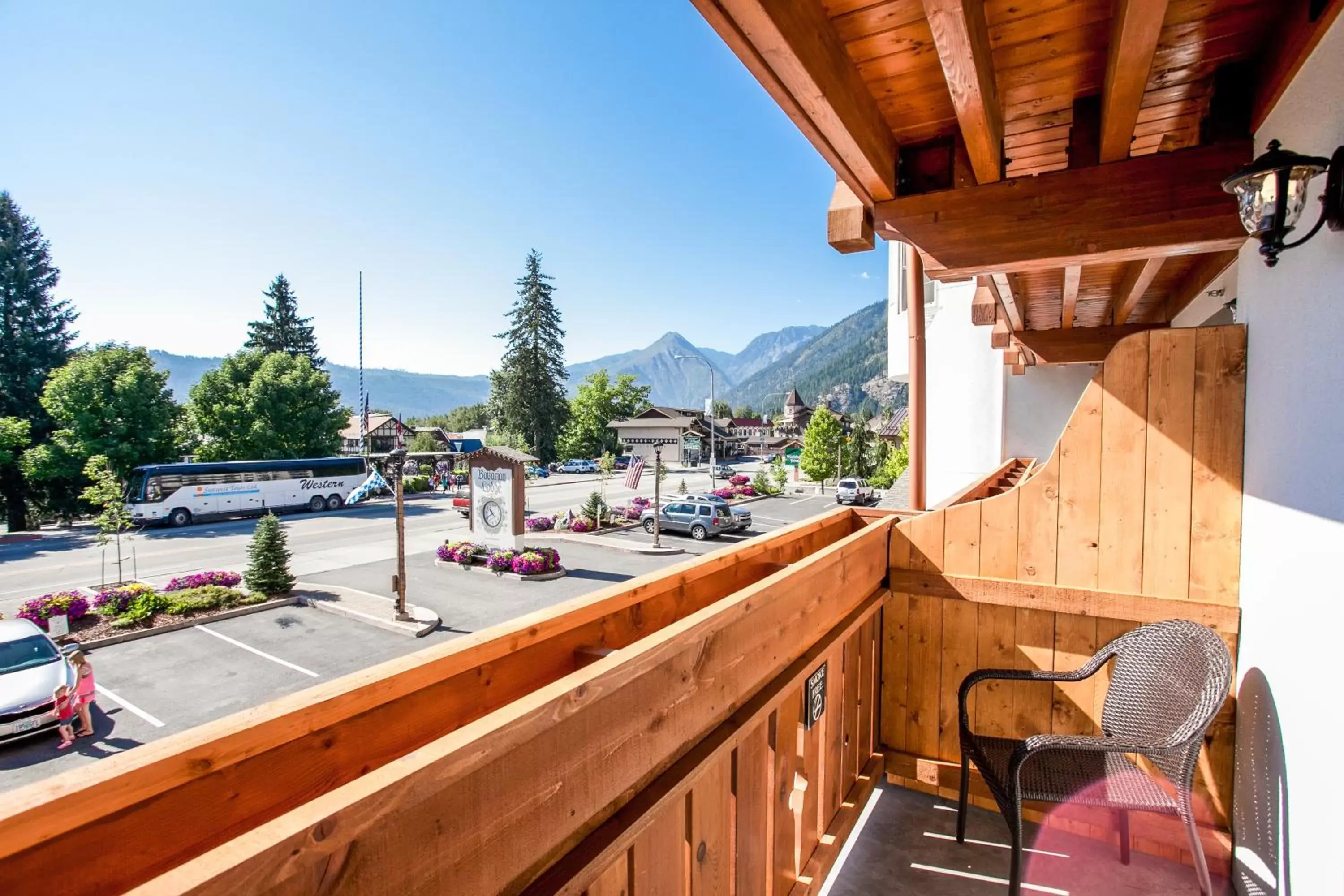 Patio, Balcony/Terrace in Bavarian Lodge