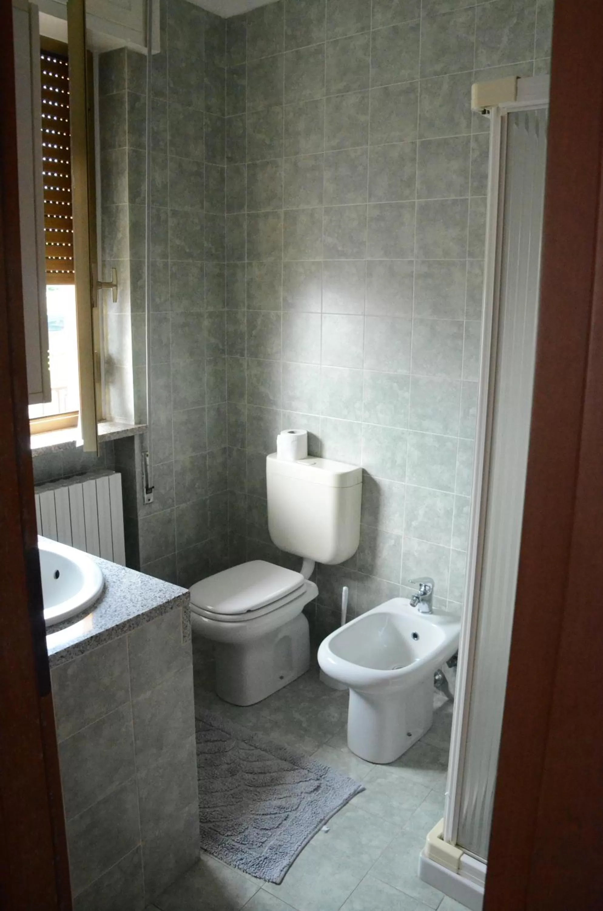 Bathroom in Albergo Roma