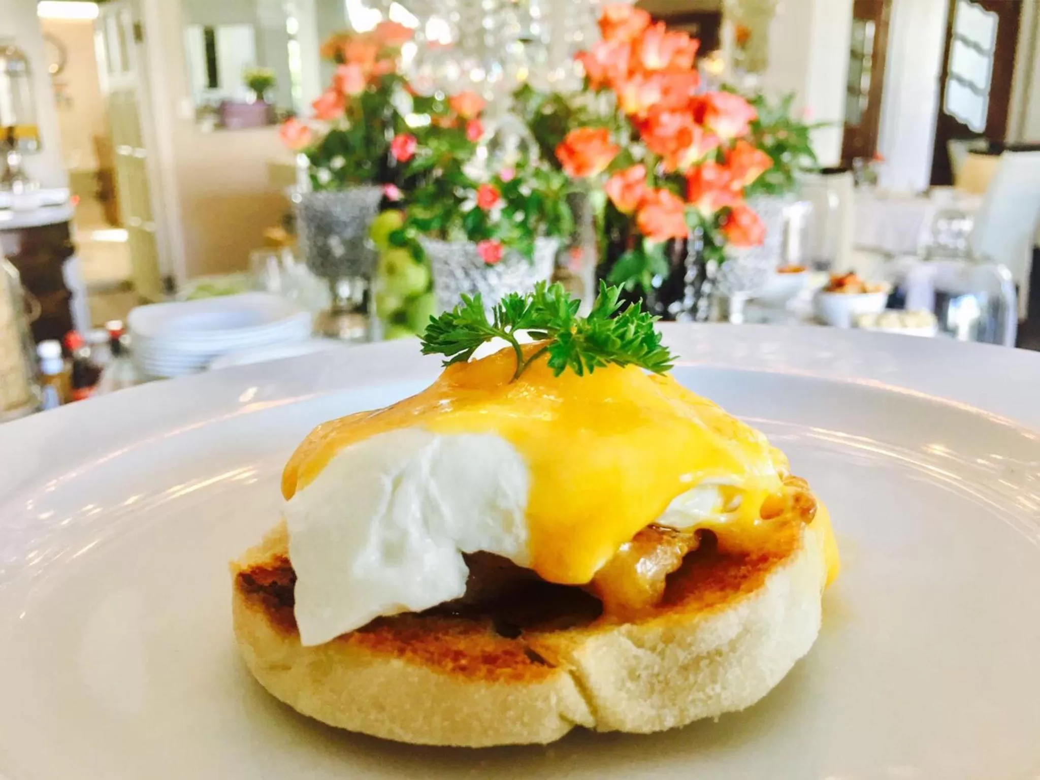 Continental breakfast in The Glen Boutique Hotel & Spa