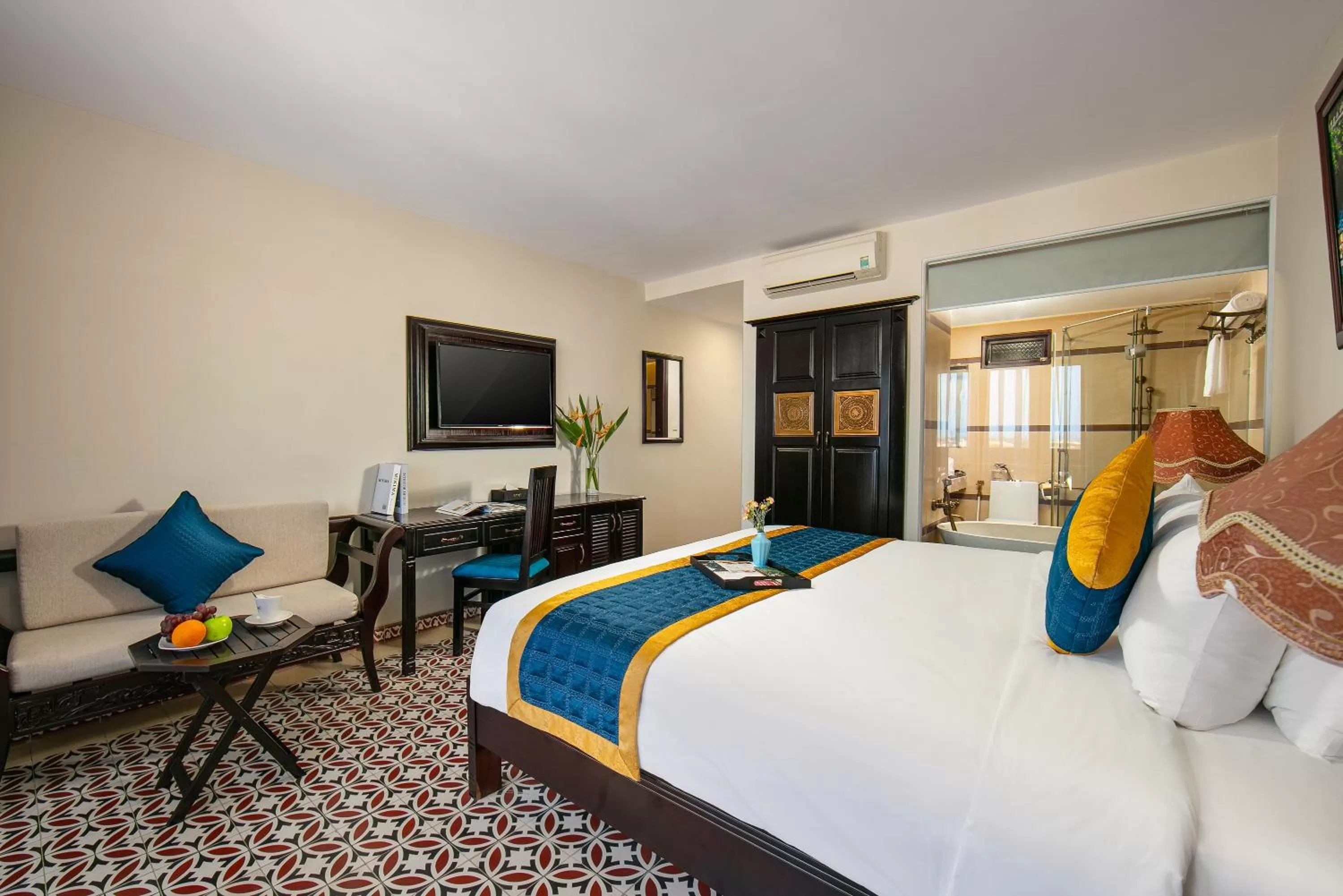 Bedroom, Bed in La Charm Hoi An Hotel & Spa