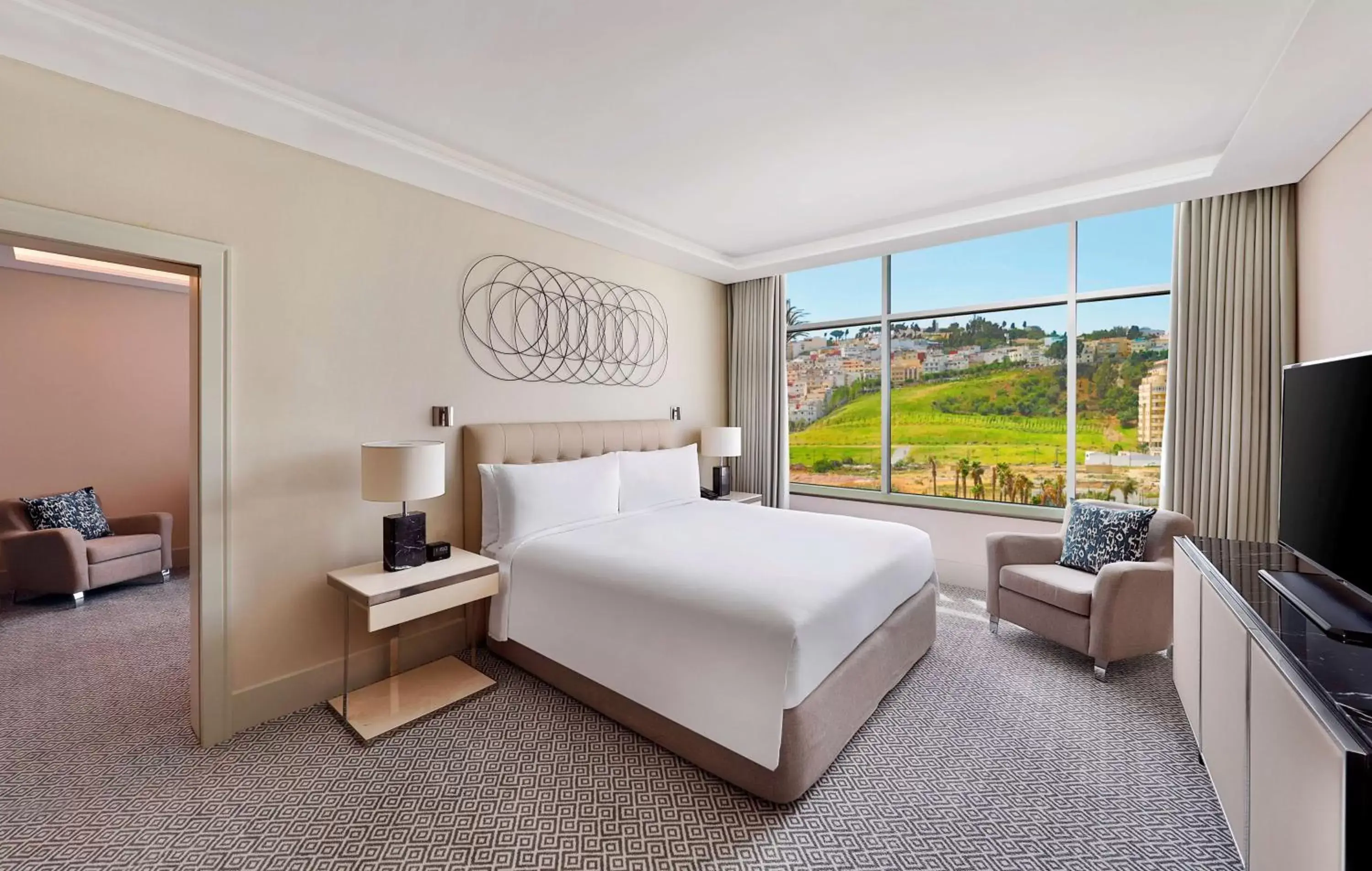 Bedroom in Hilton Tanger City Center Hotel & Residences