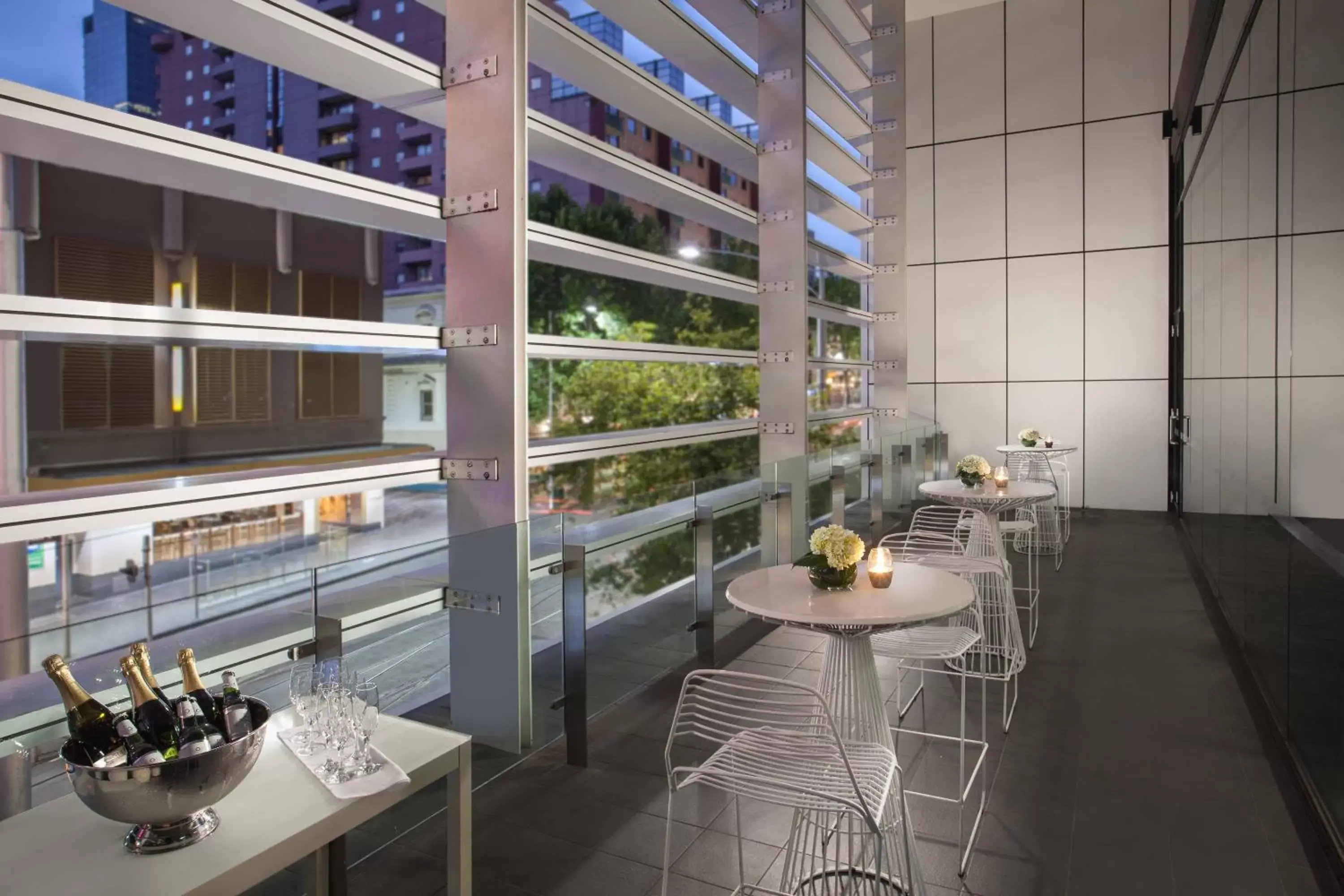 Balcony/Terrace in Citadines on Bourke Melbourne