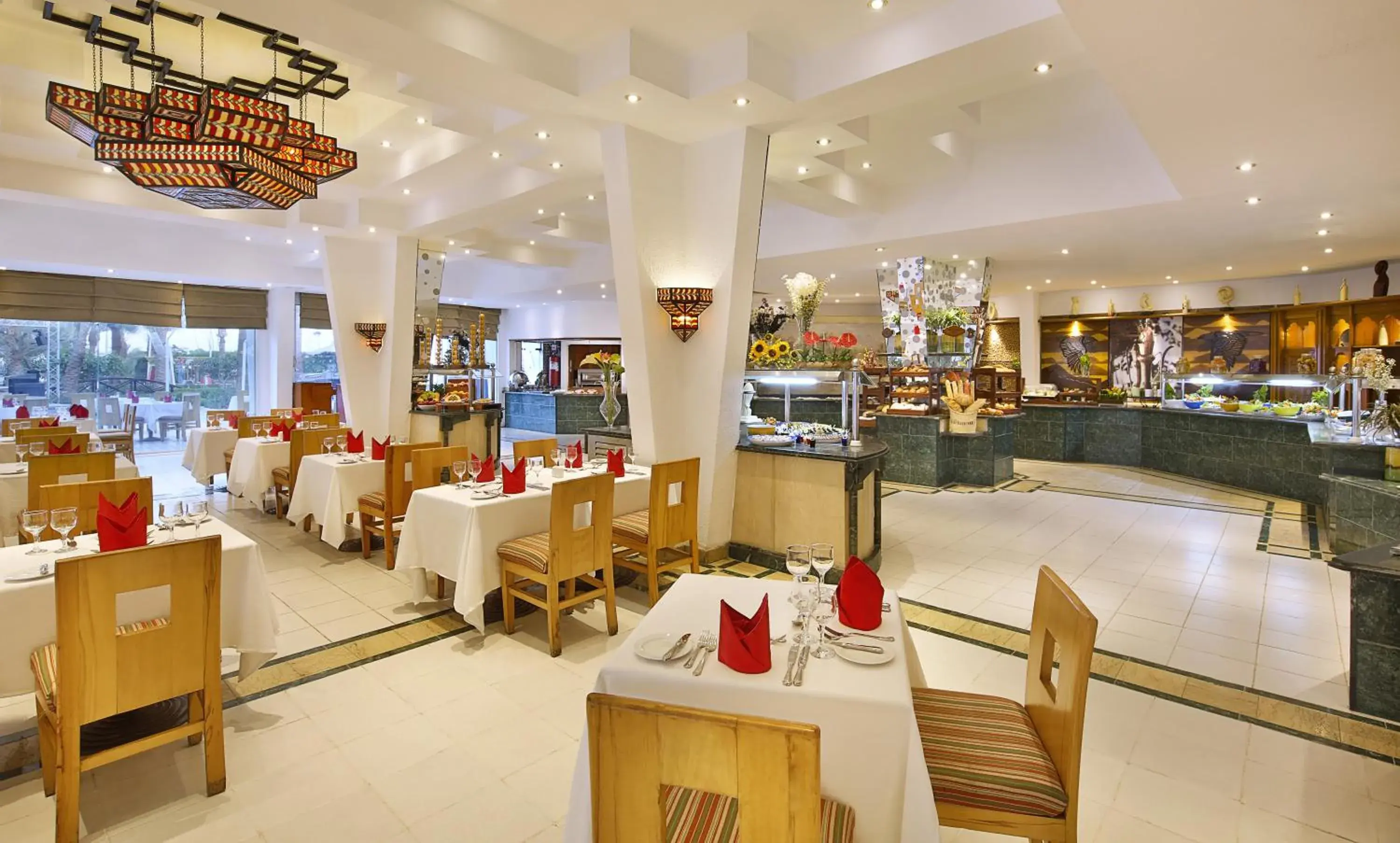 Buffet breakfast, Restaurant/Places to Eat in Fayrouz Resort - by Jaz Hotel Group