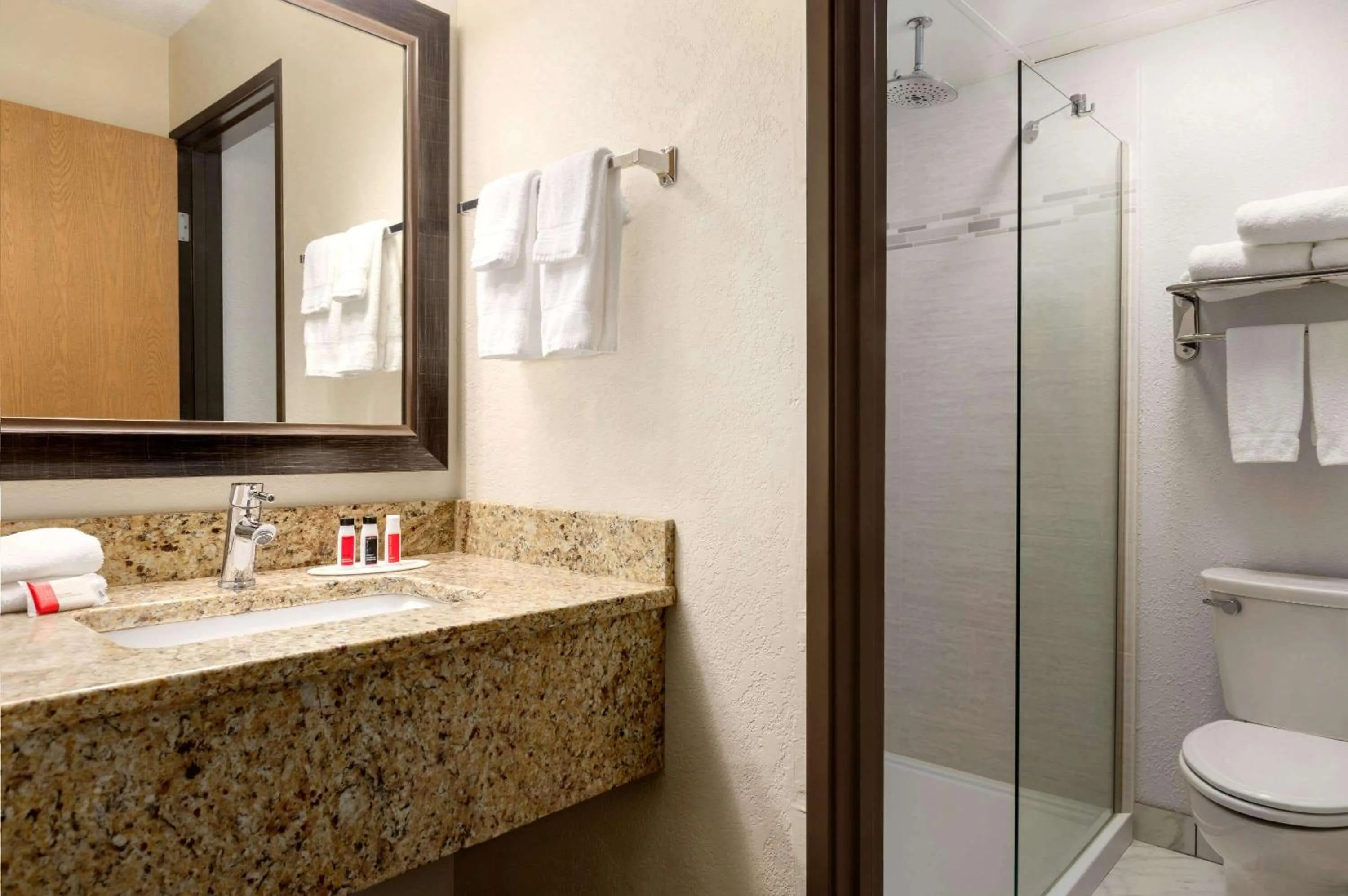 Bathroom in Baymont by Wyndham Owatonna