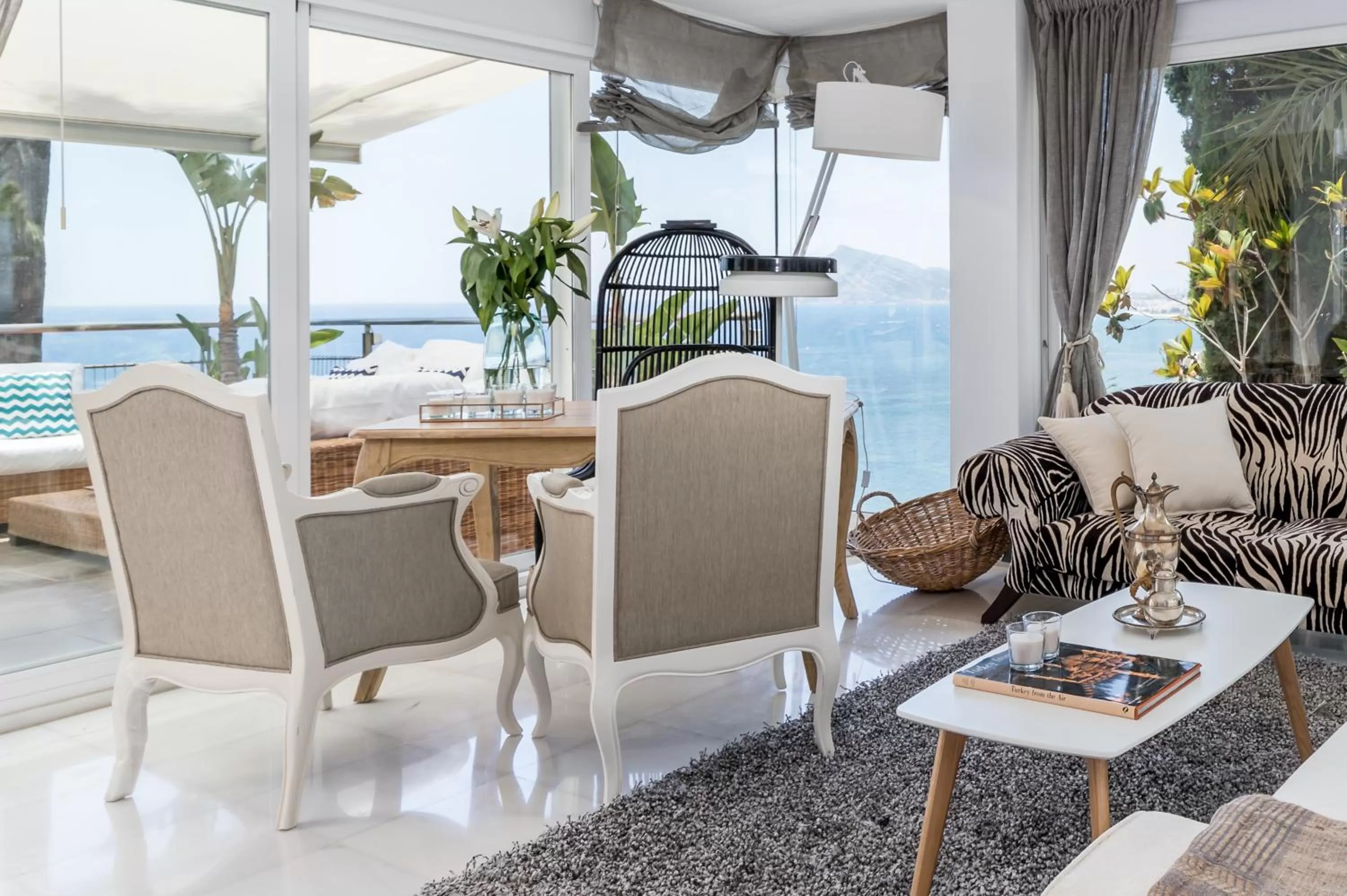 Living room in Maison Condesa Adults Only