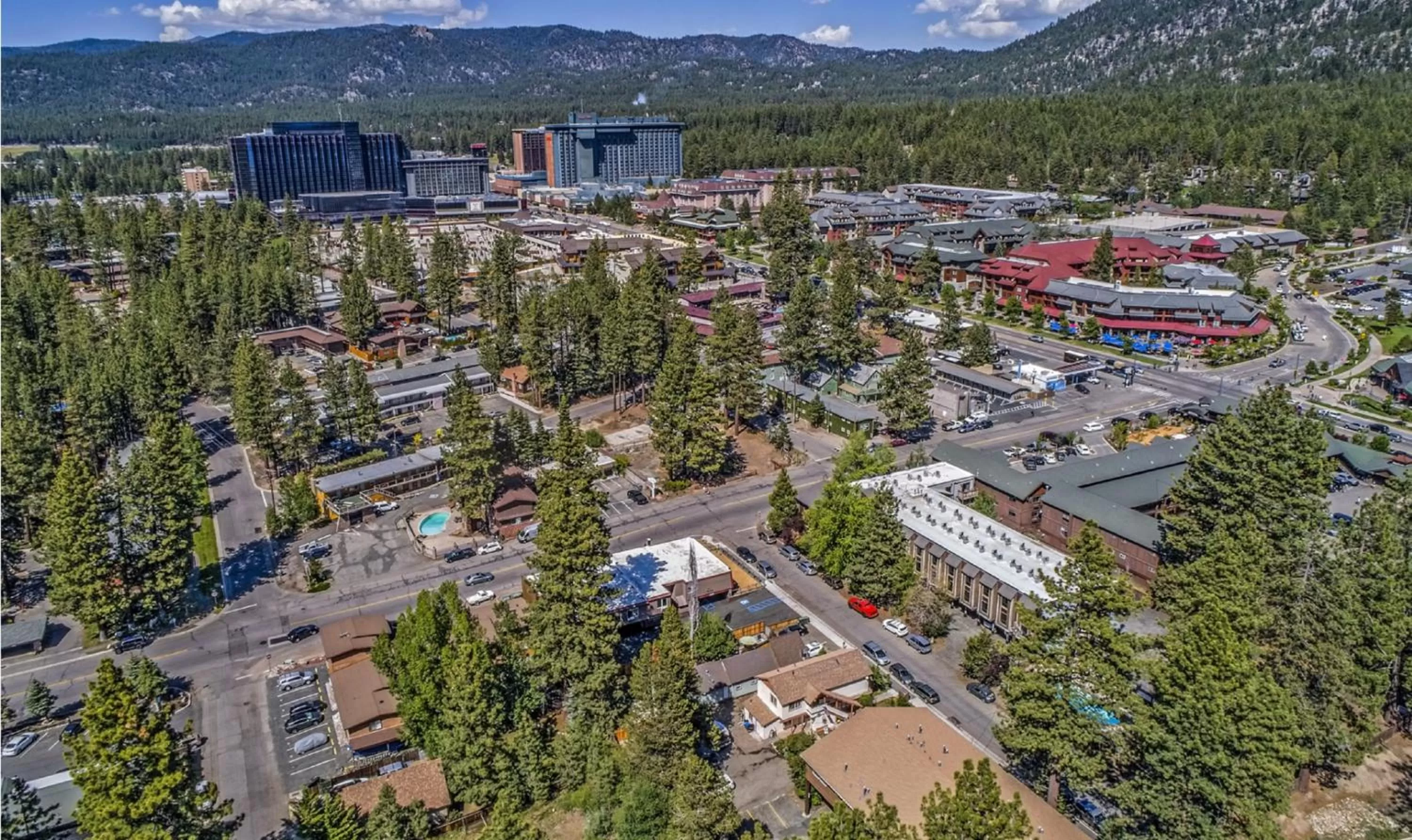 Bird's eye view in The Elet Hotel