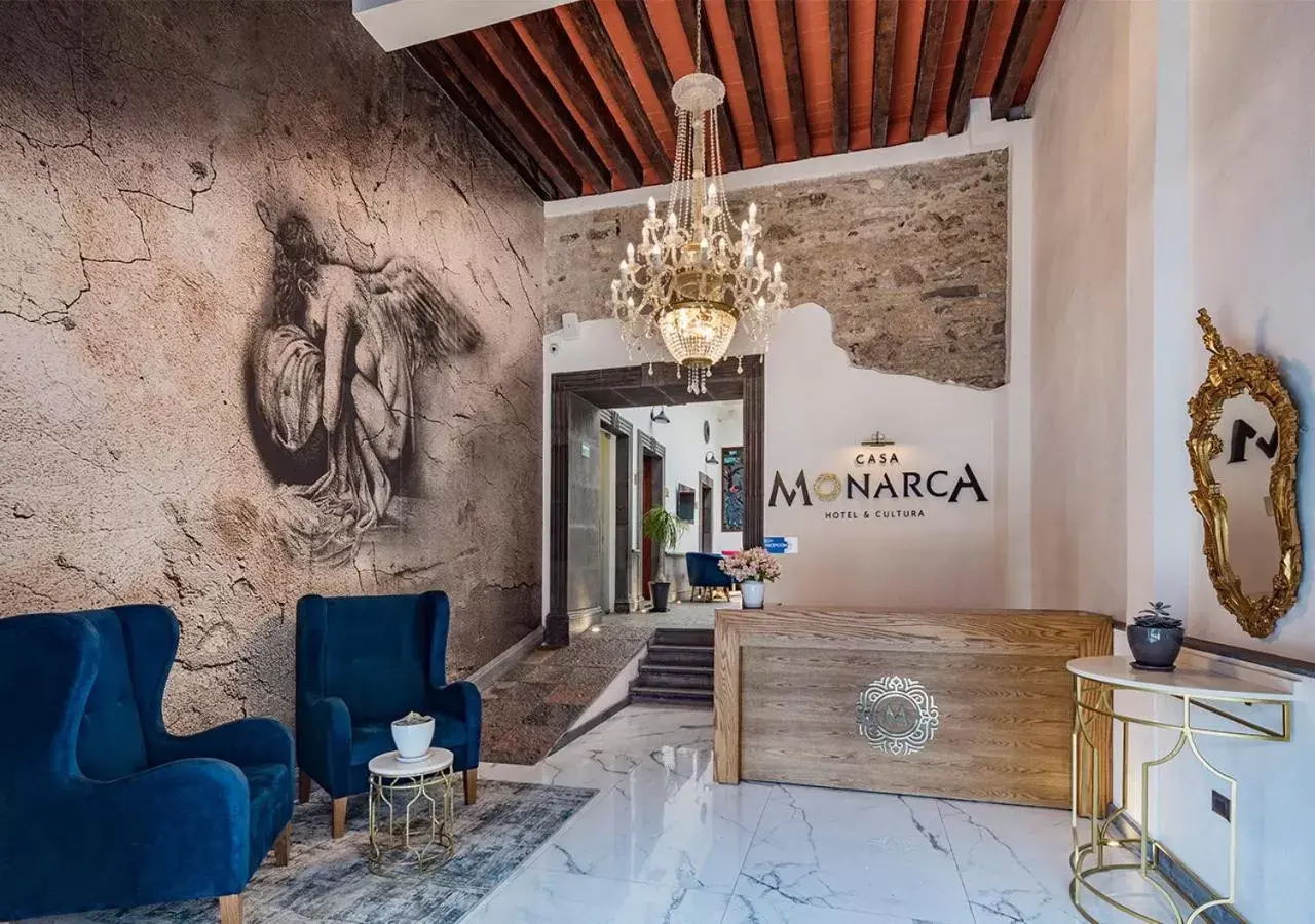 Lobby or reception, Lobby/Reception in Hotel Casa Monarca