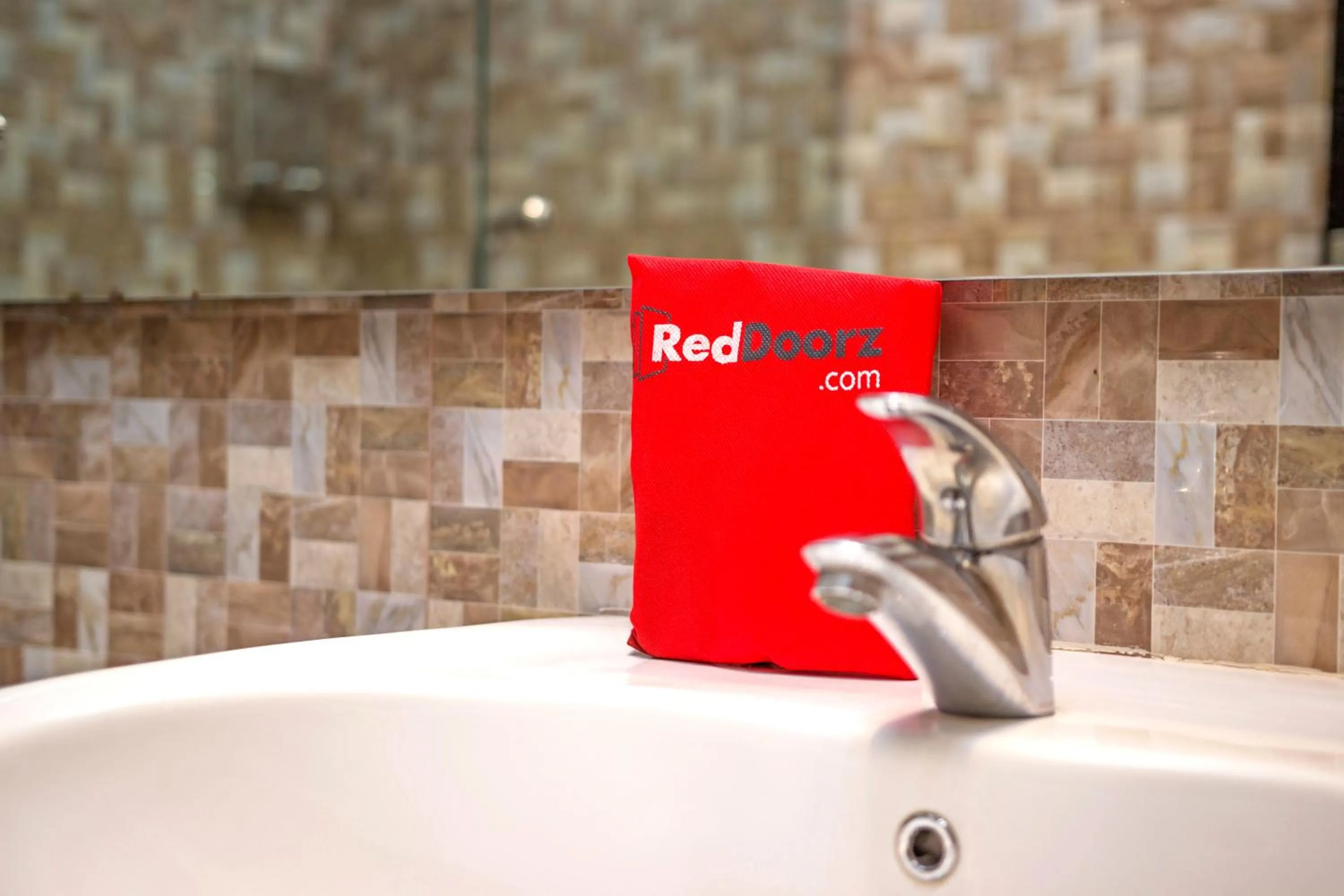 Bathroom in RedDoorz near Trans Studio Mall 2